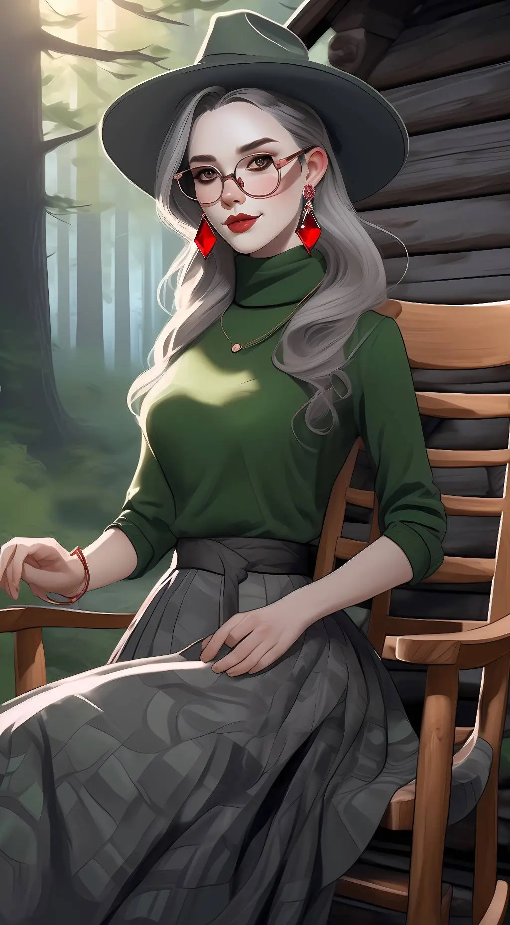 ai character: Sarith Frost background