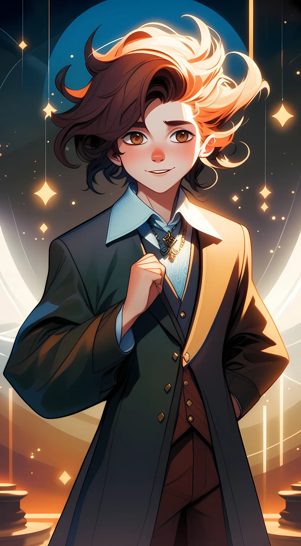 ai character: Boo background