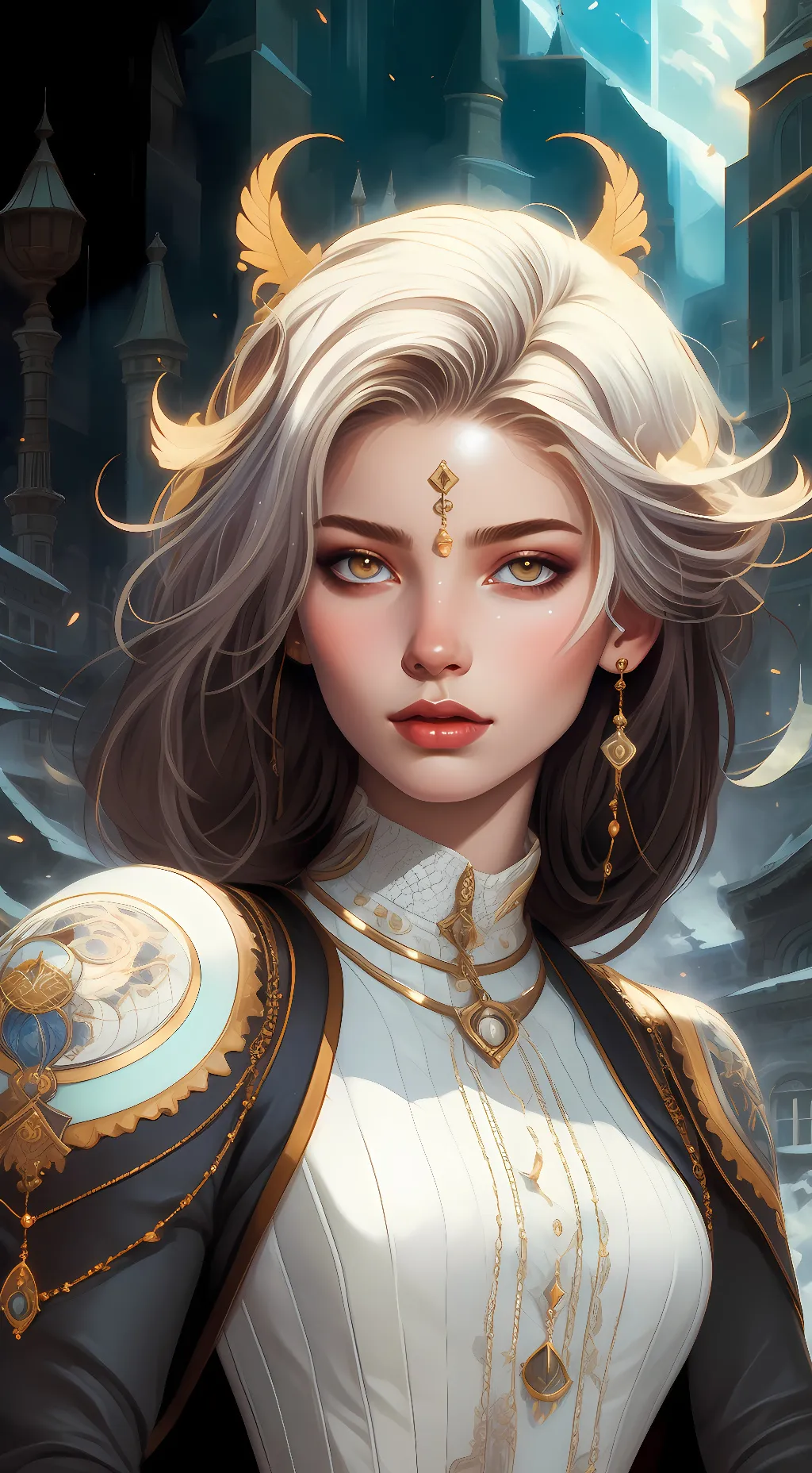 ai character: Aphrodite background