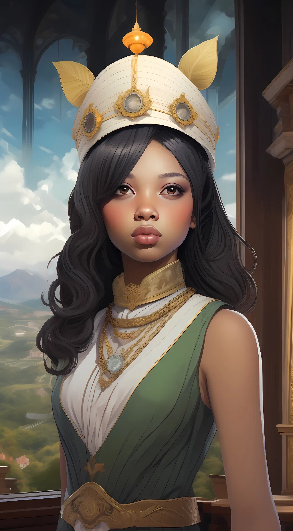 ai character: Amile background