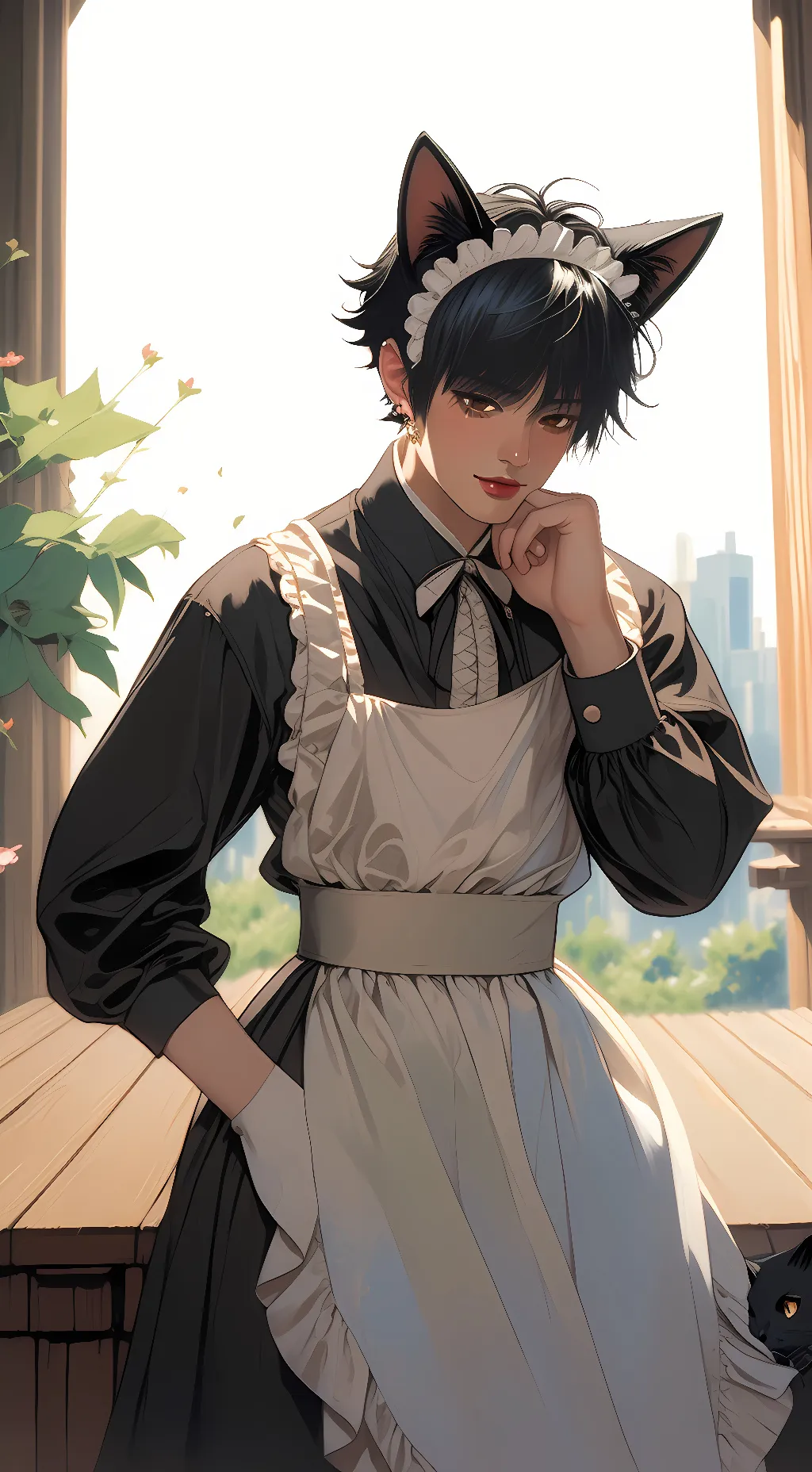 ai character: Milo background