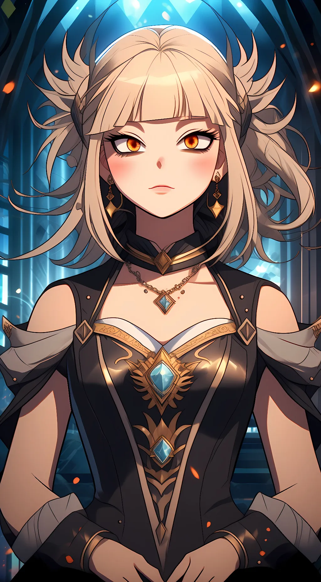 ai character: Himiko toga background