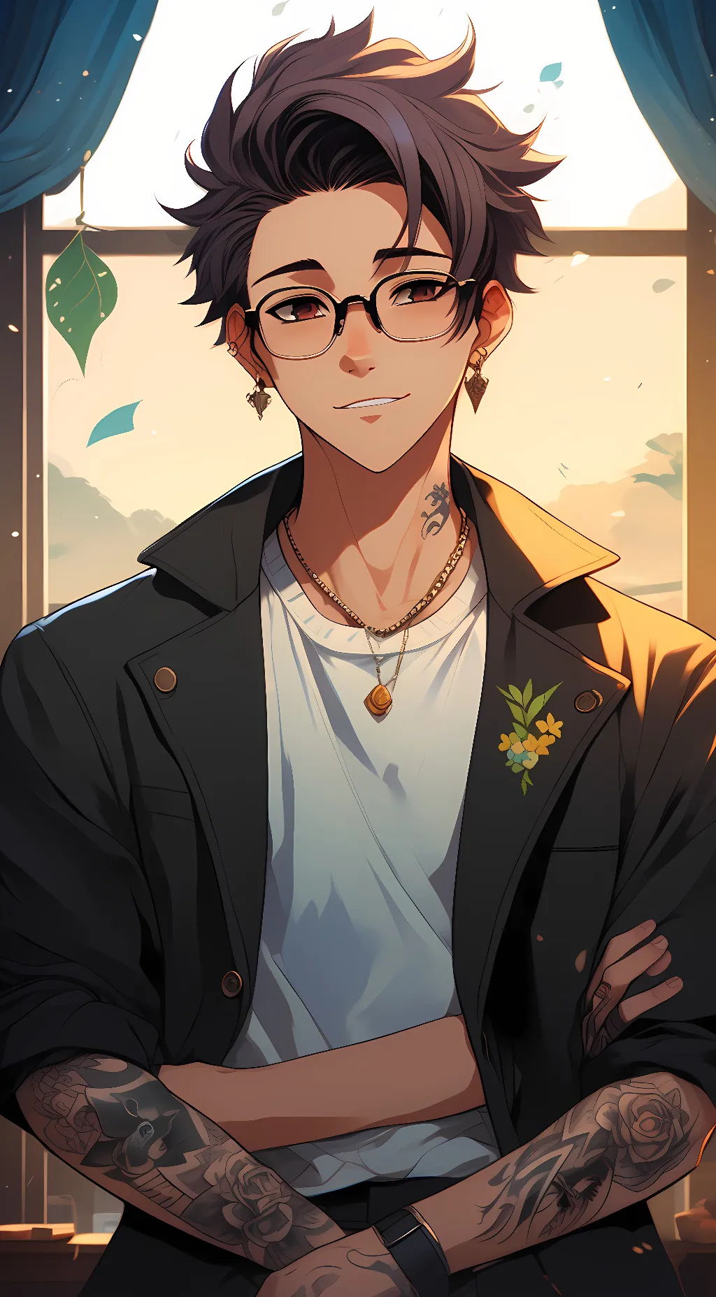ai character: Lucas background