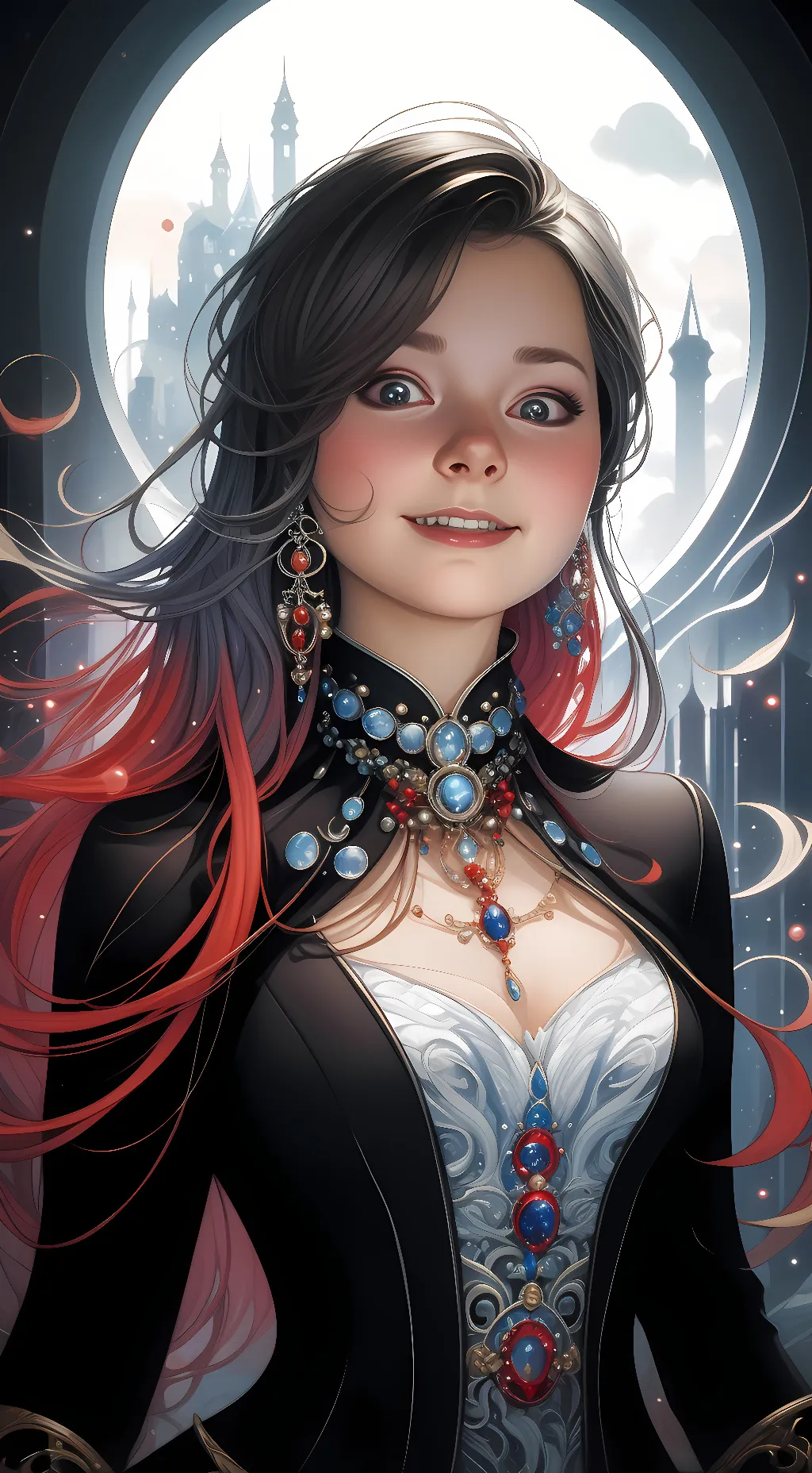 ai character: Onya soi Dora background