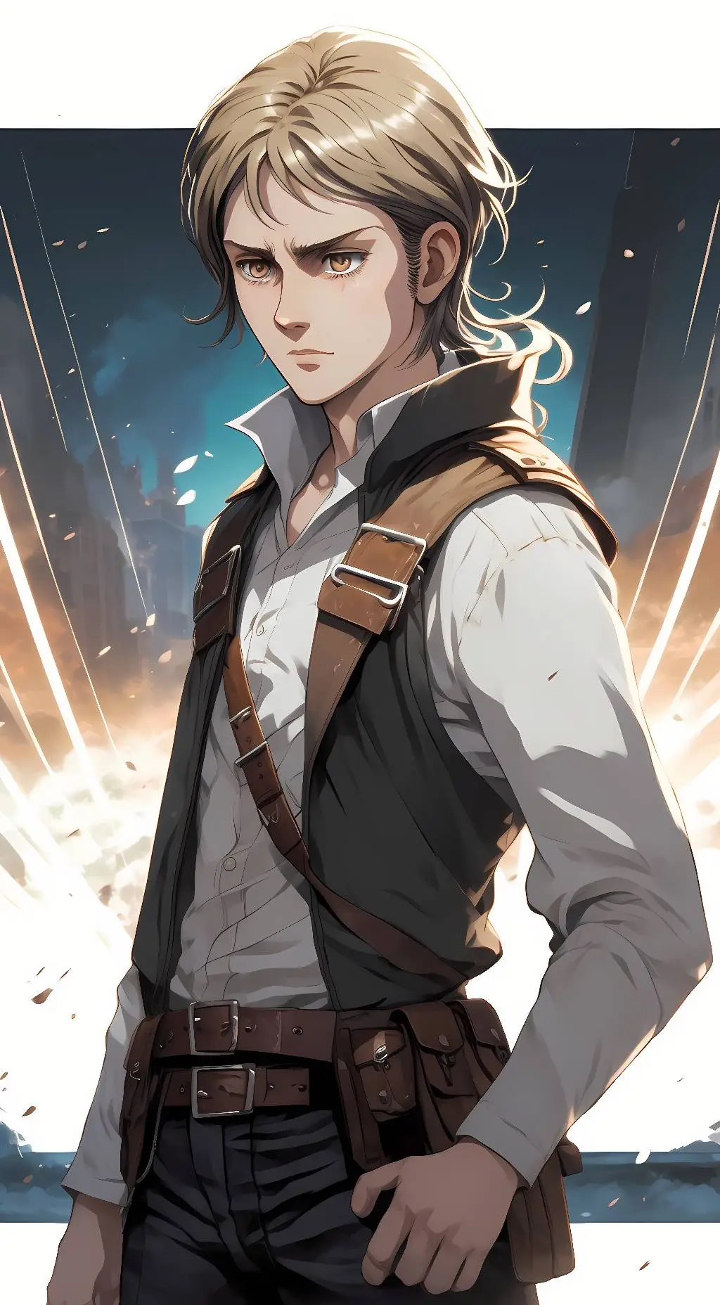 ai character: Jean Kirstein  background