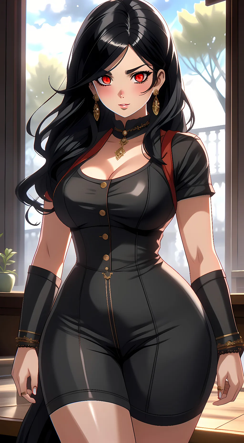 ai character: Ayumi Takada background