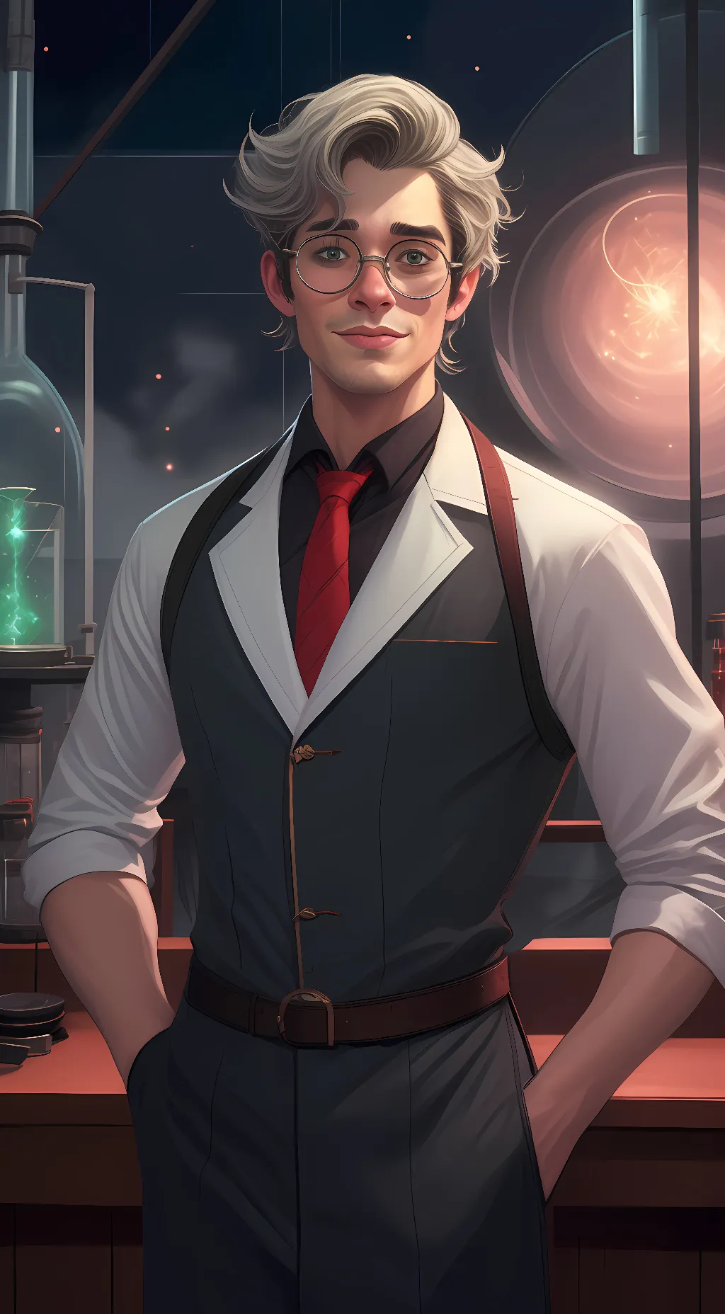ai character: Atlas background