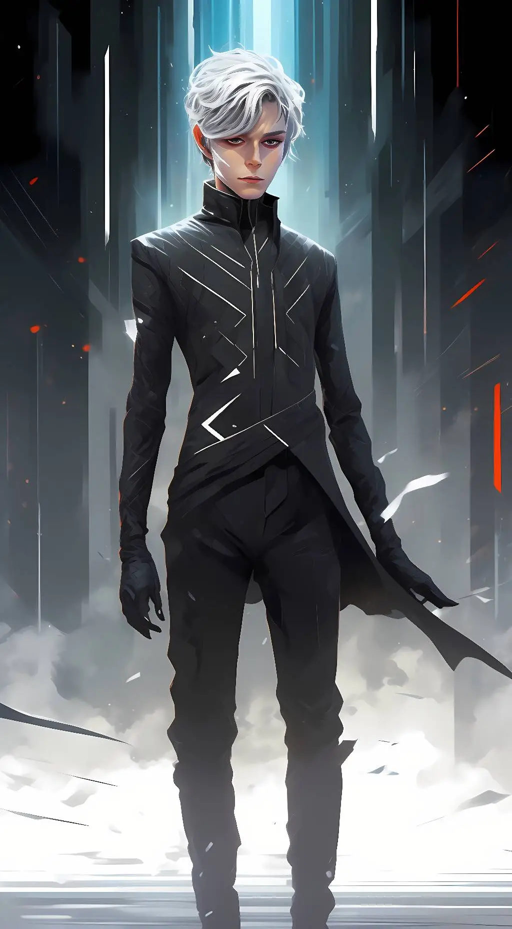 ai character: zack surguru background