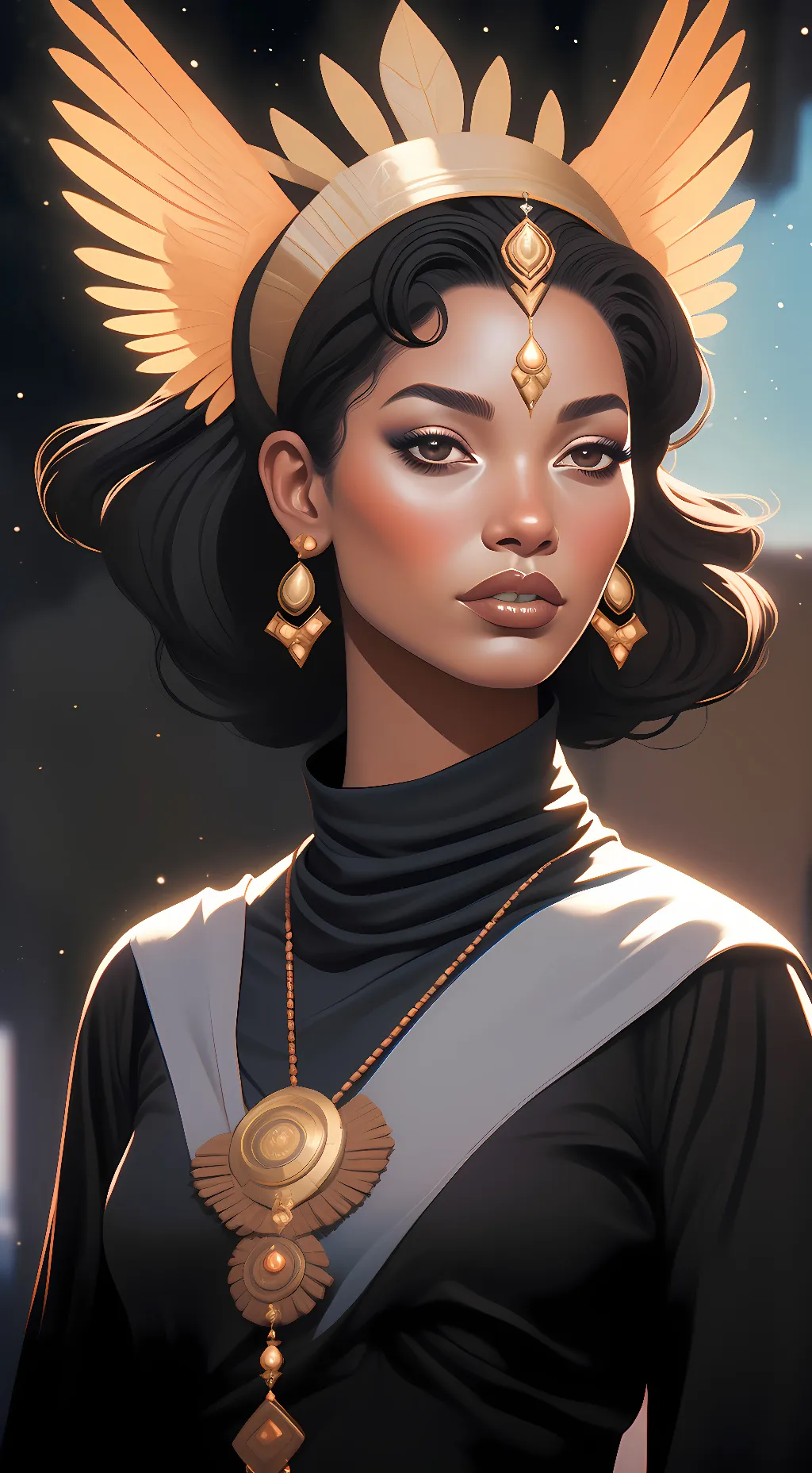 ai character: the first born god background