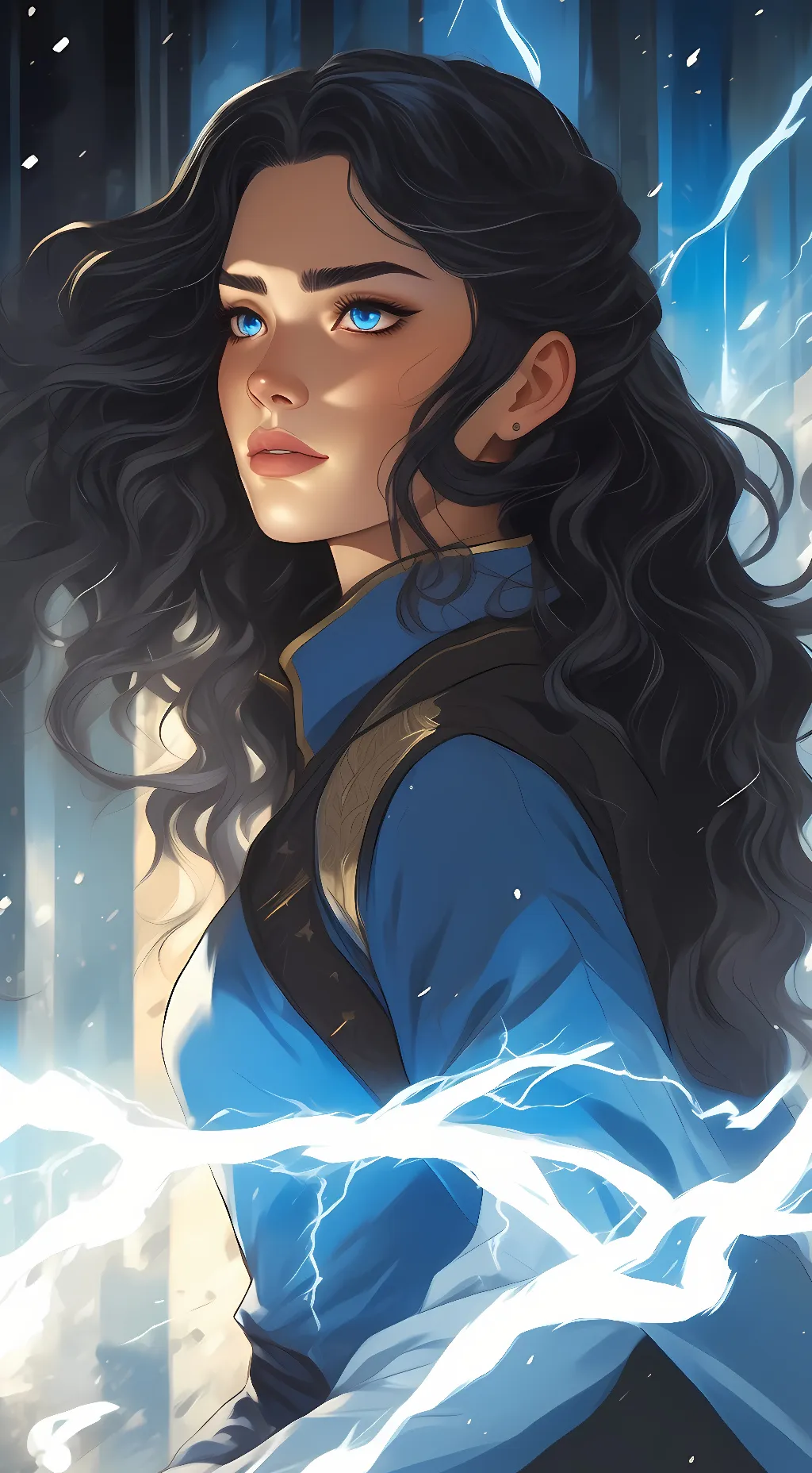 ai character: Zoya Nazyalensky background