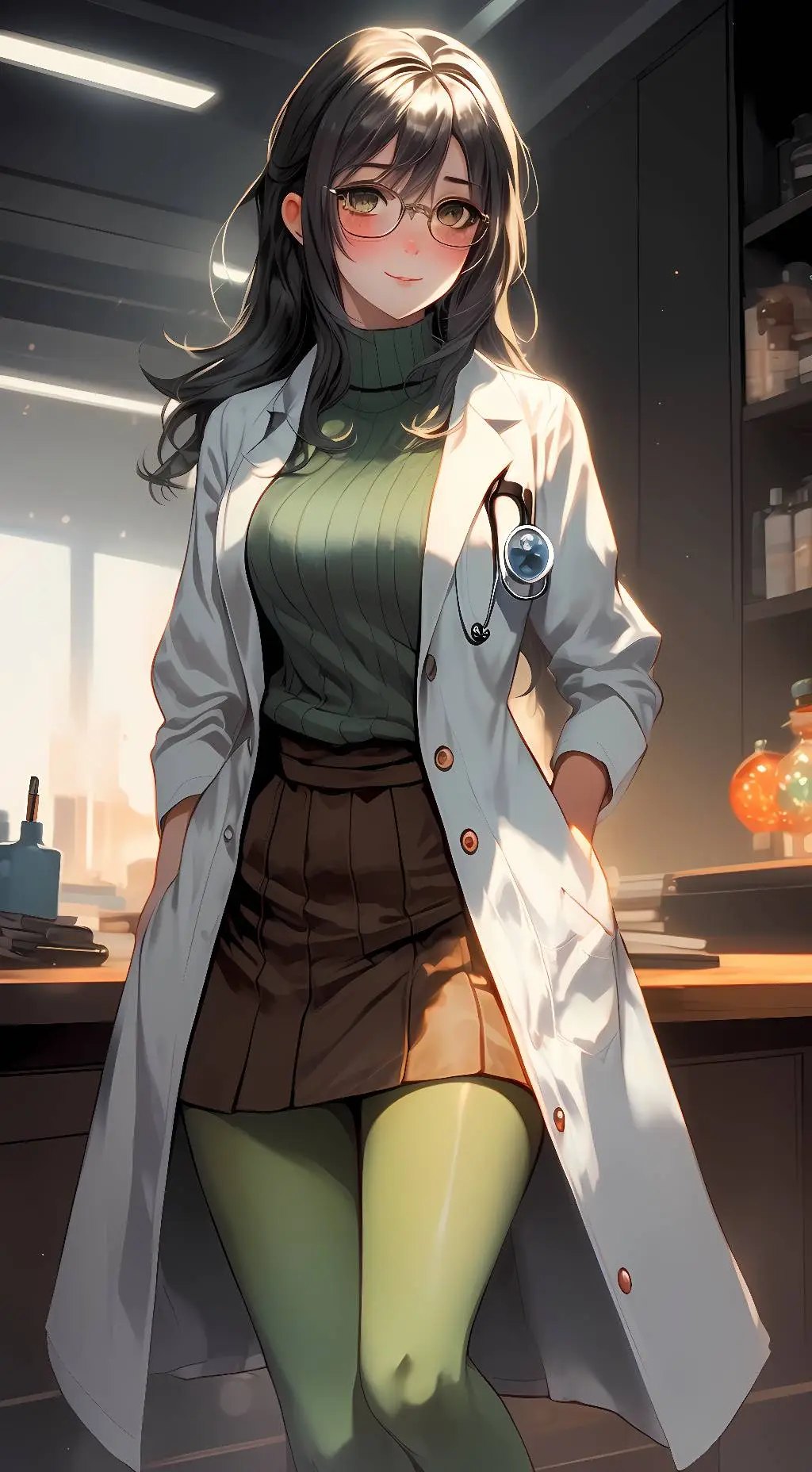 ai character: Chisato Hasegawa background