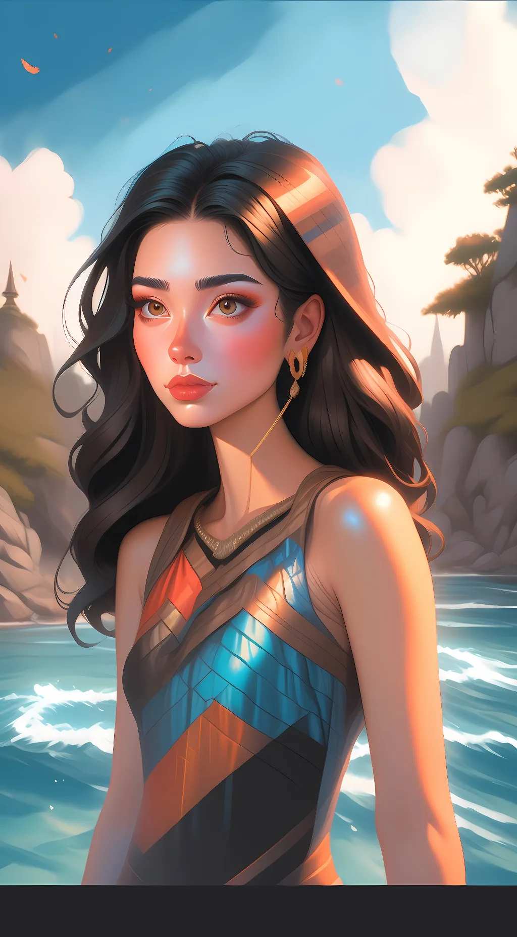 ai character: quanisha background