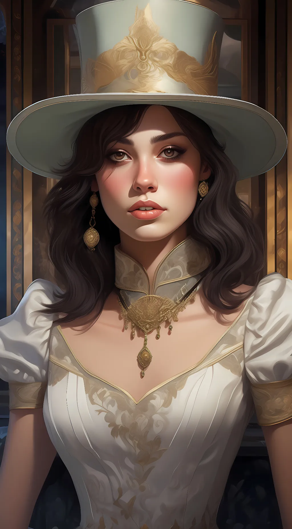 ai character: Athena background