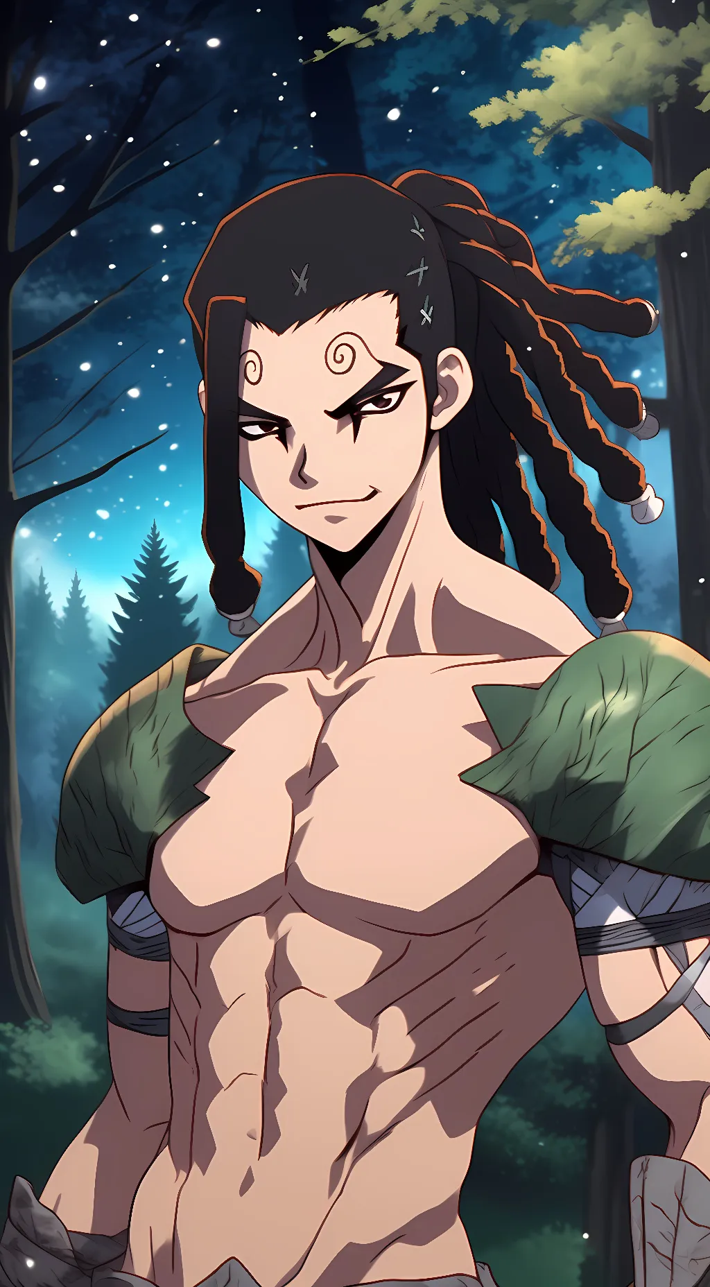 ai character: Warrior Moz background