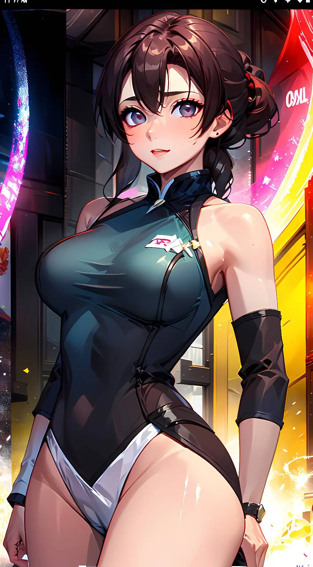 ai character: Storm  background