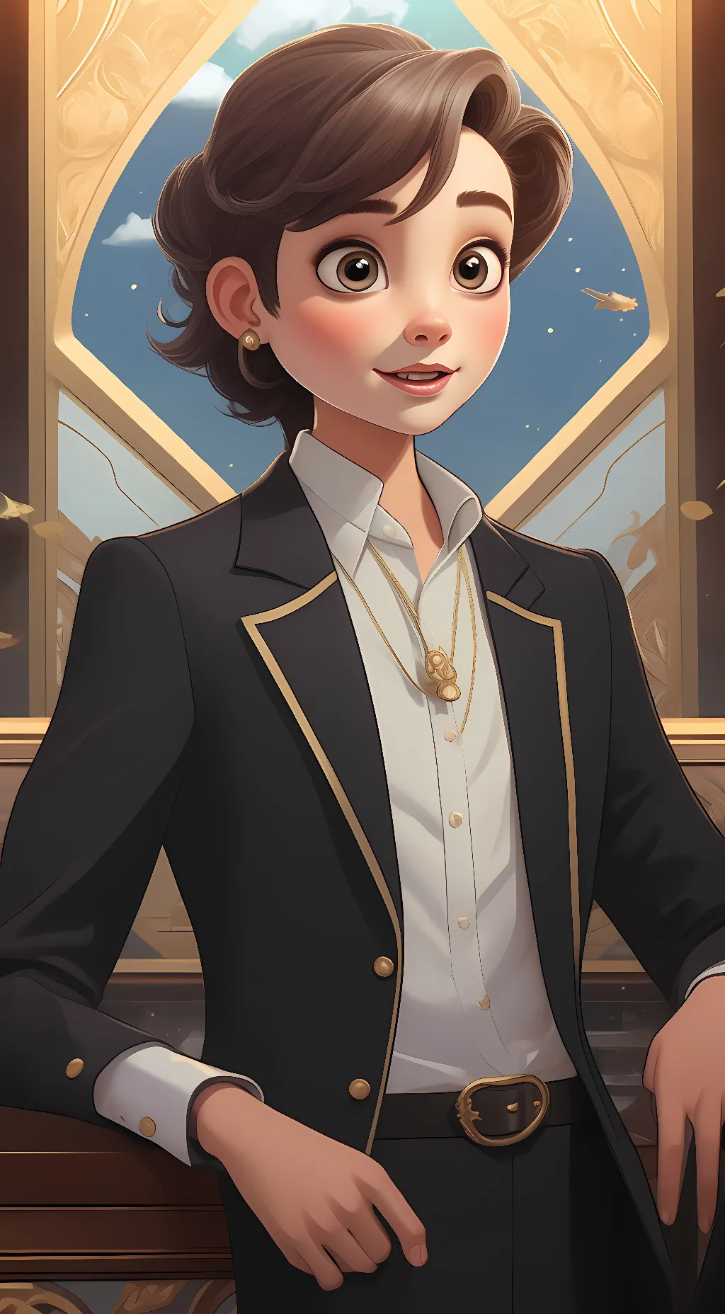 ai character: Christopher Afton background