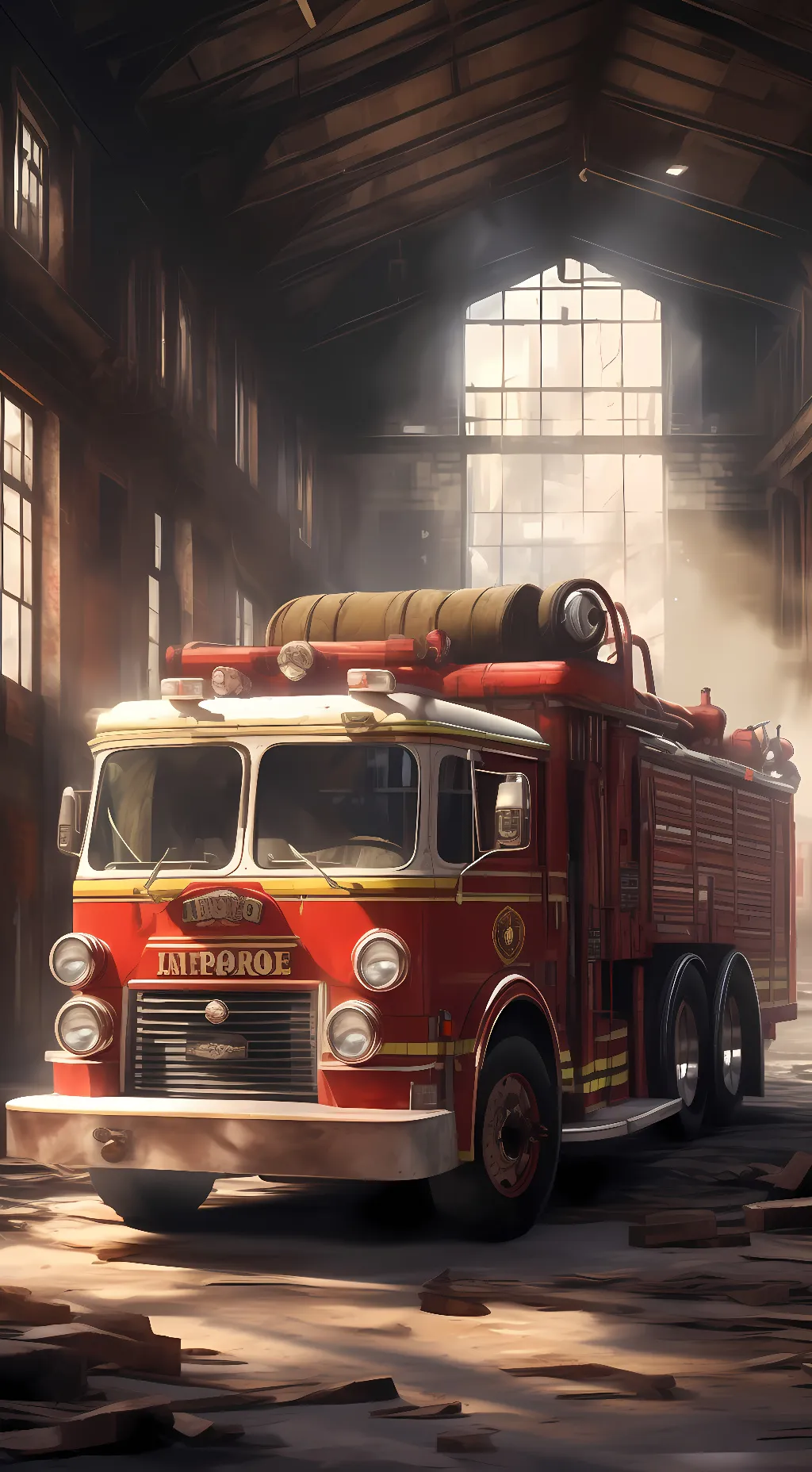 Talkie AI - Chat with stolen fire truck 