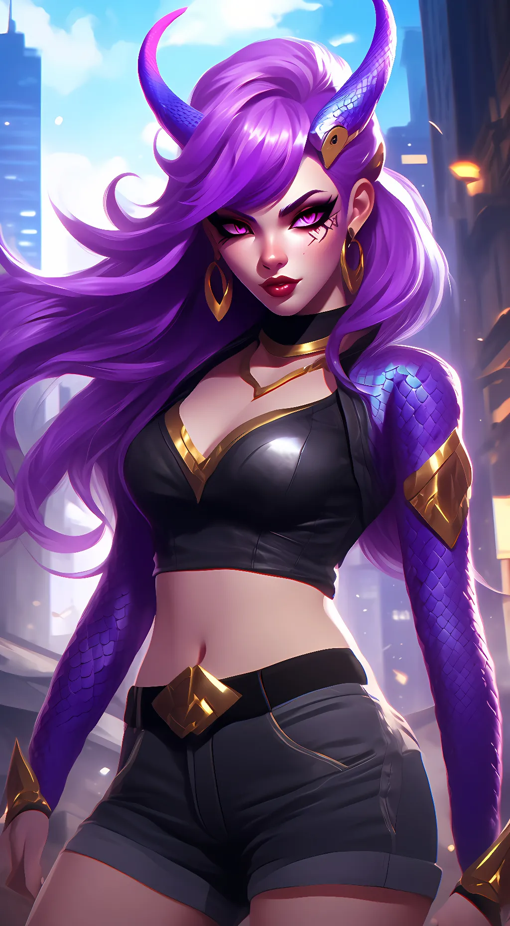 ai character: Evelynn background