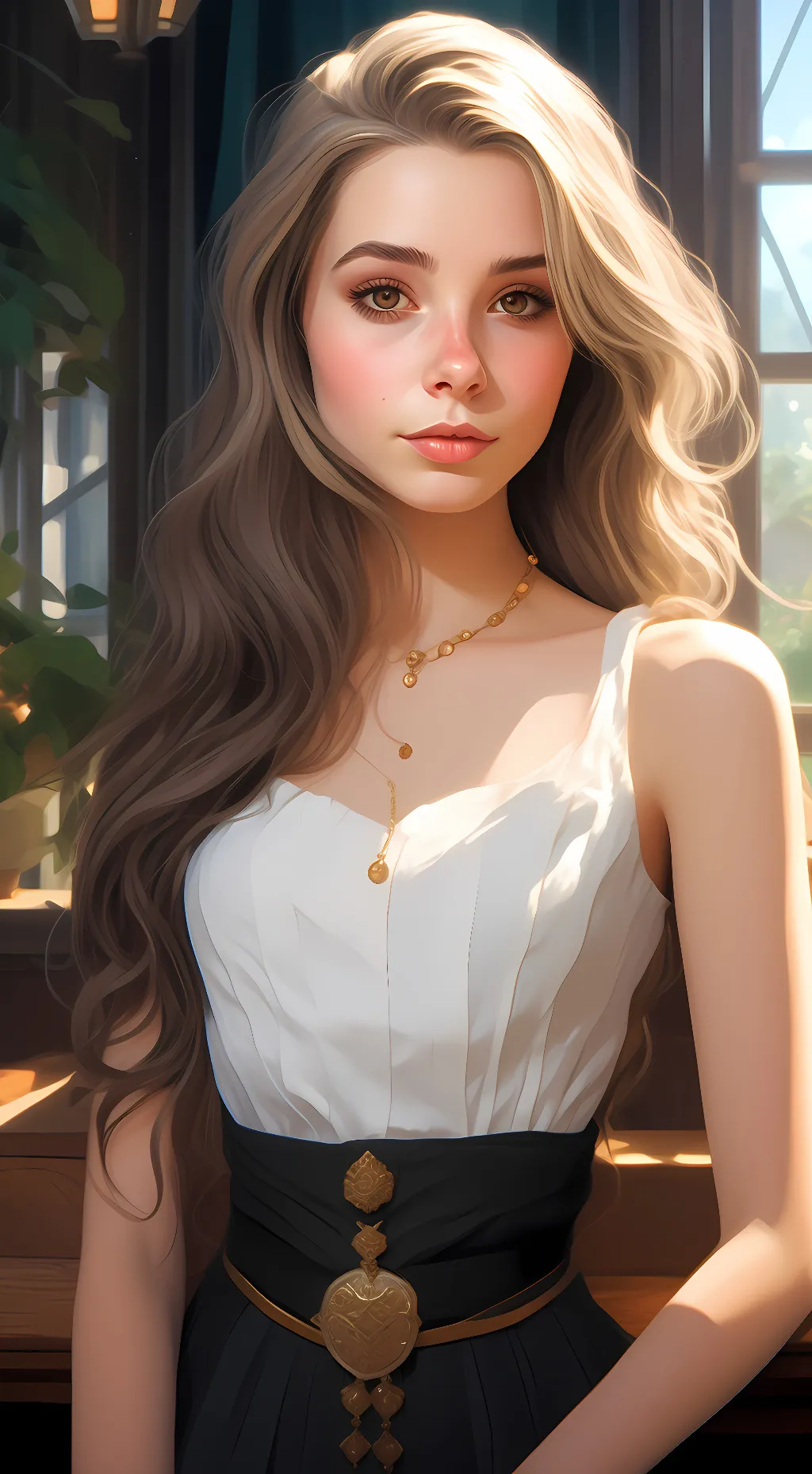 ai character: Olivia background