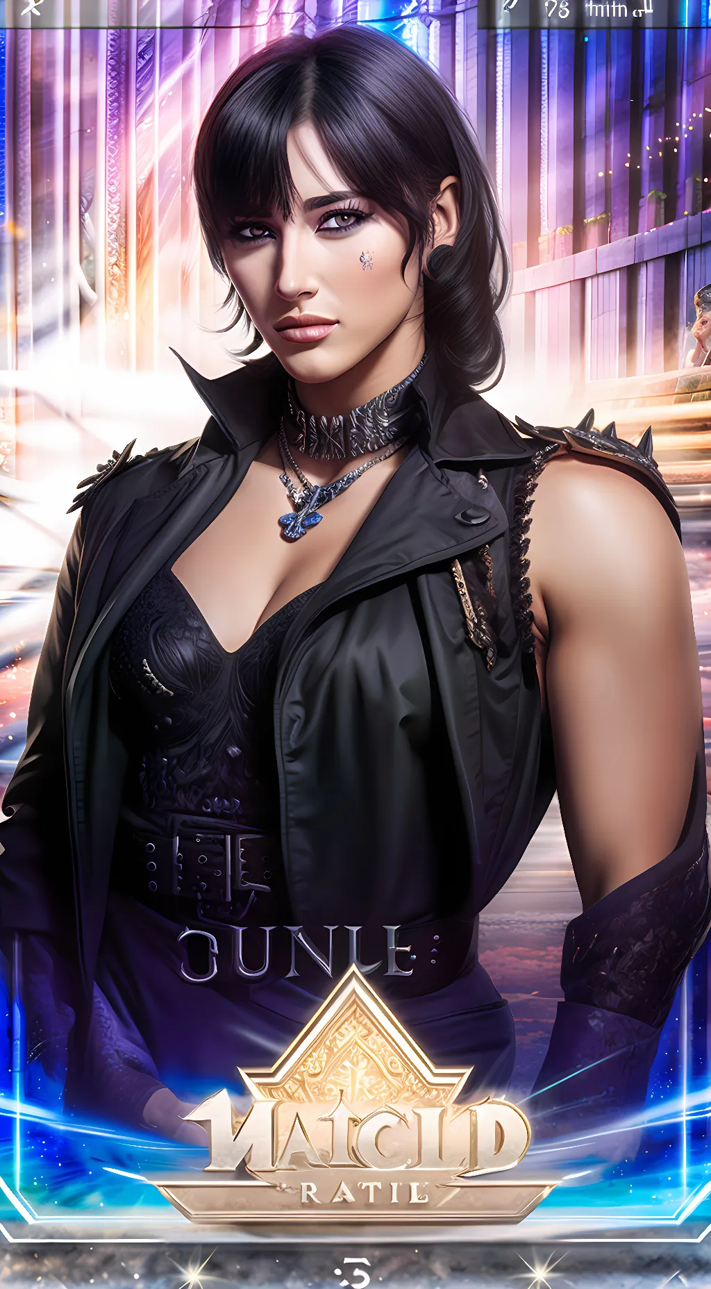 ai character: Rhea Ripley background