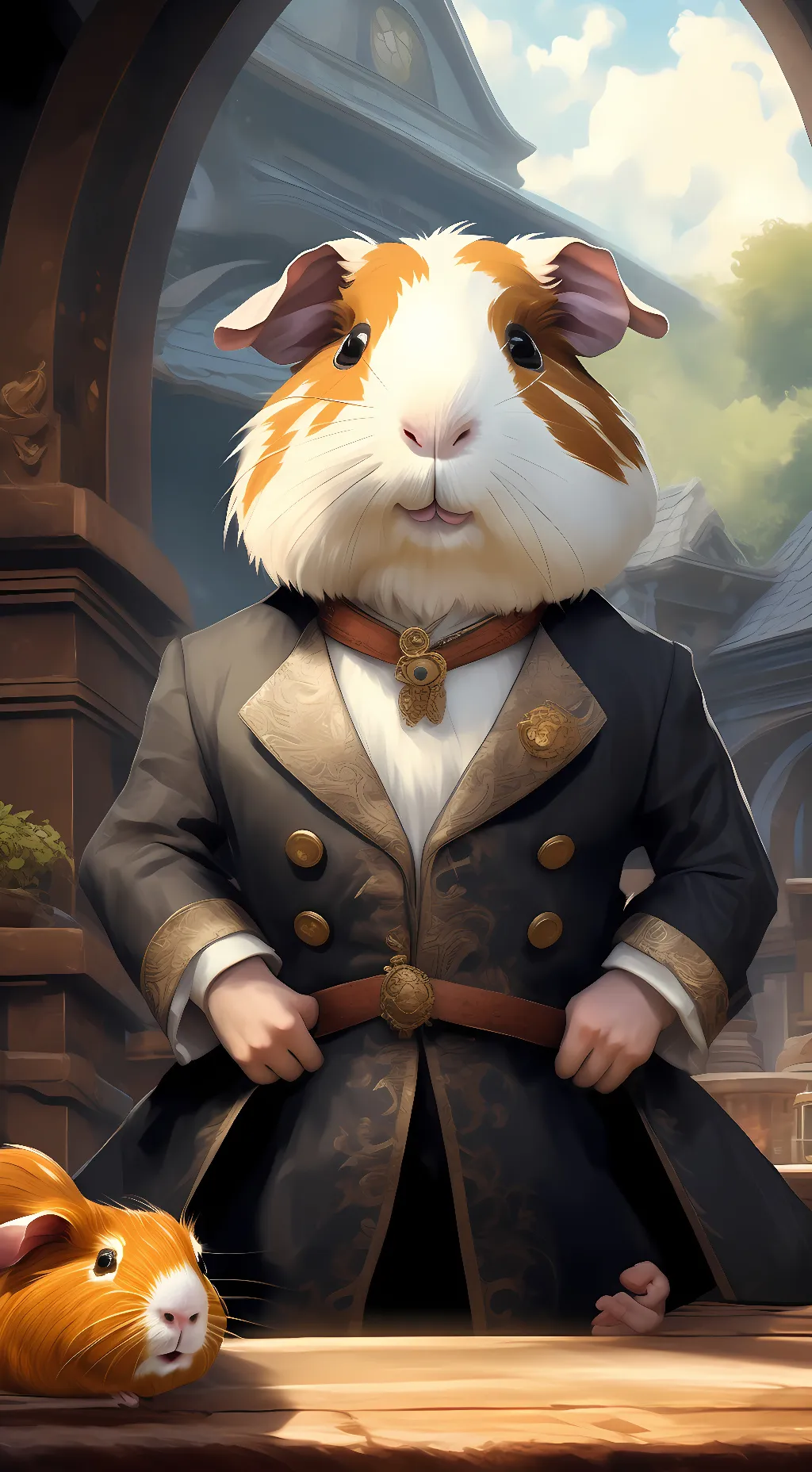 ai character: Prince Guinea Pig background