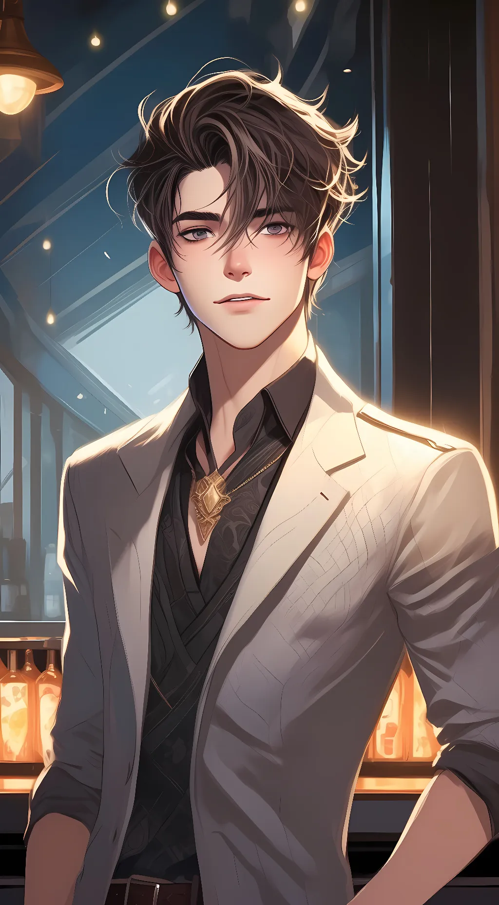 ai character: Alex background