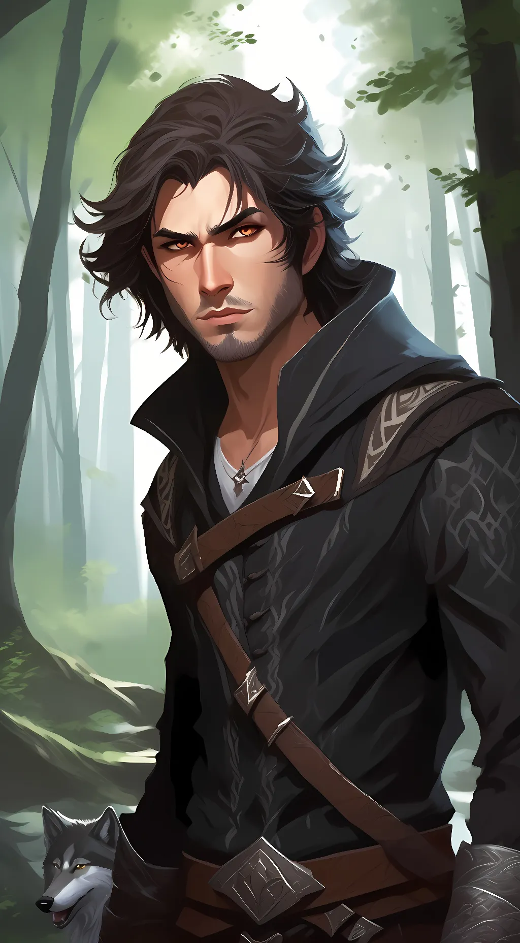 ai character: Axel background