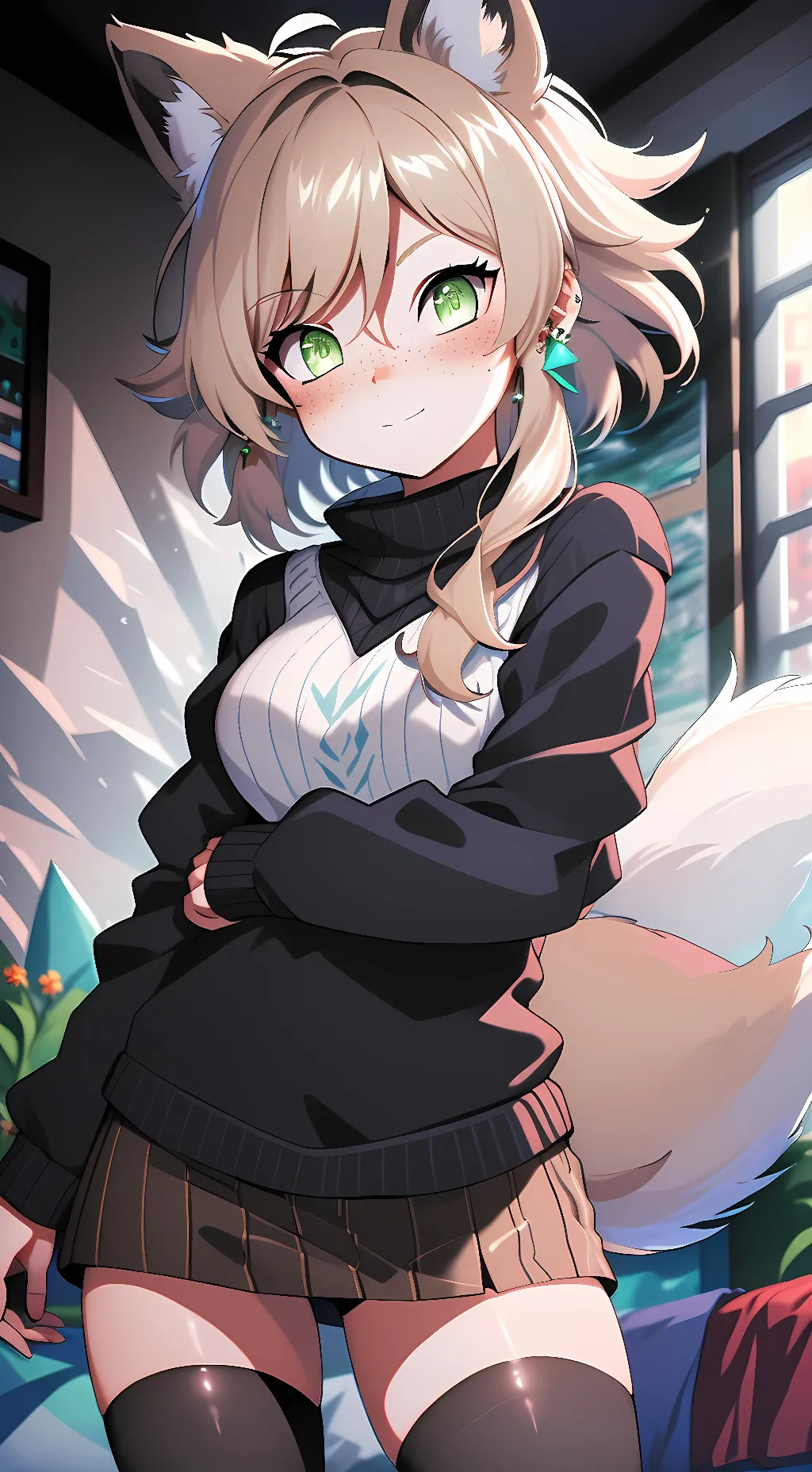 ai character: Emilia Fletcher background