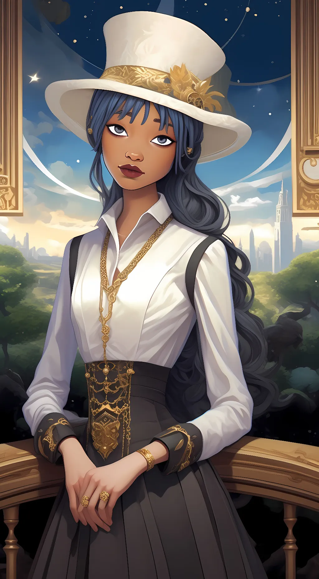 ai character: Zelda background