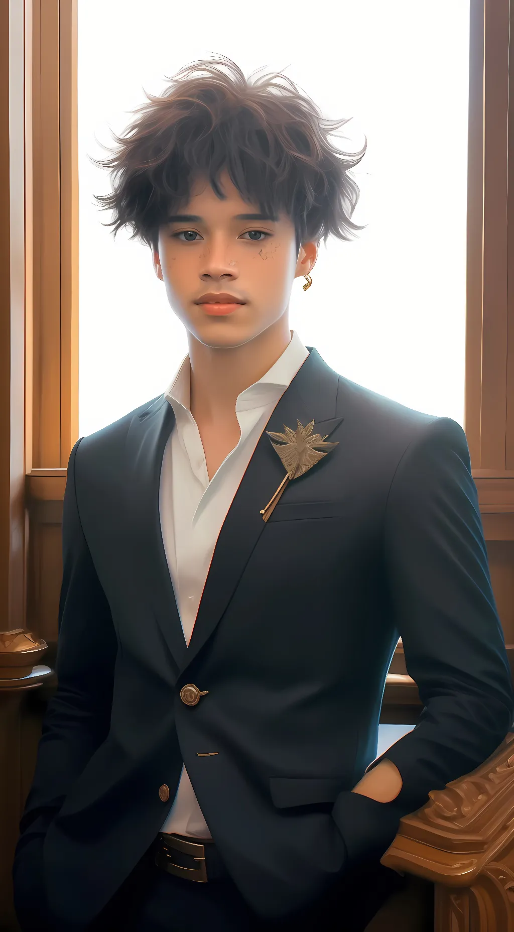 ai character: Kage background