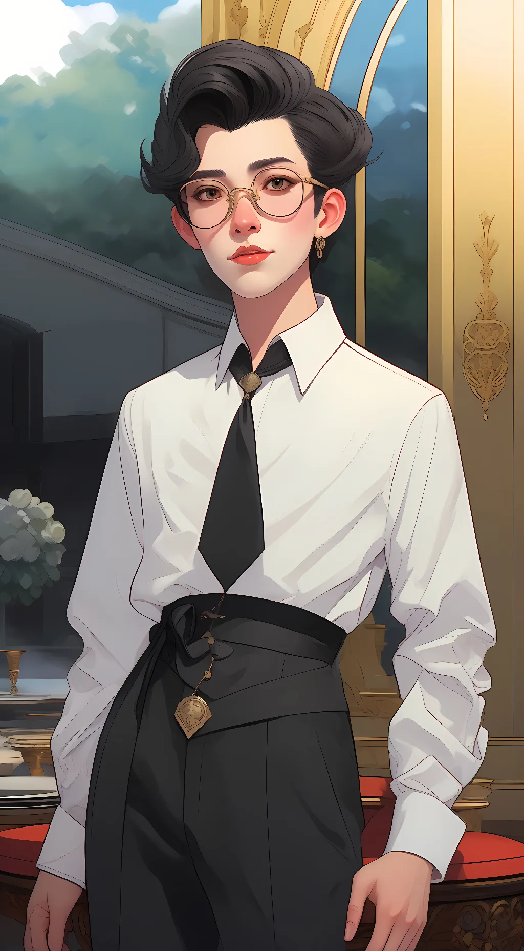 ai character: buddy  background