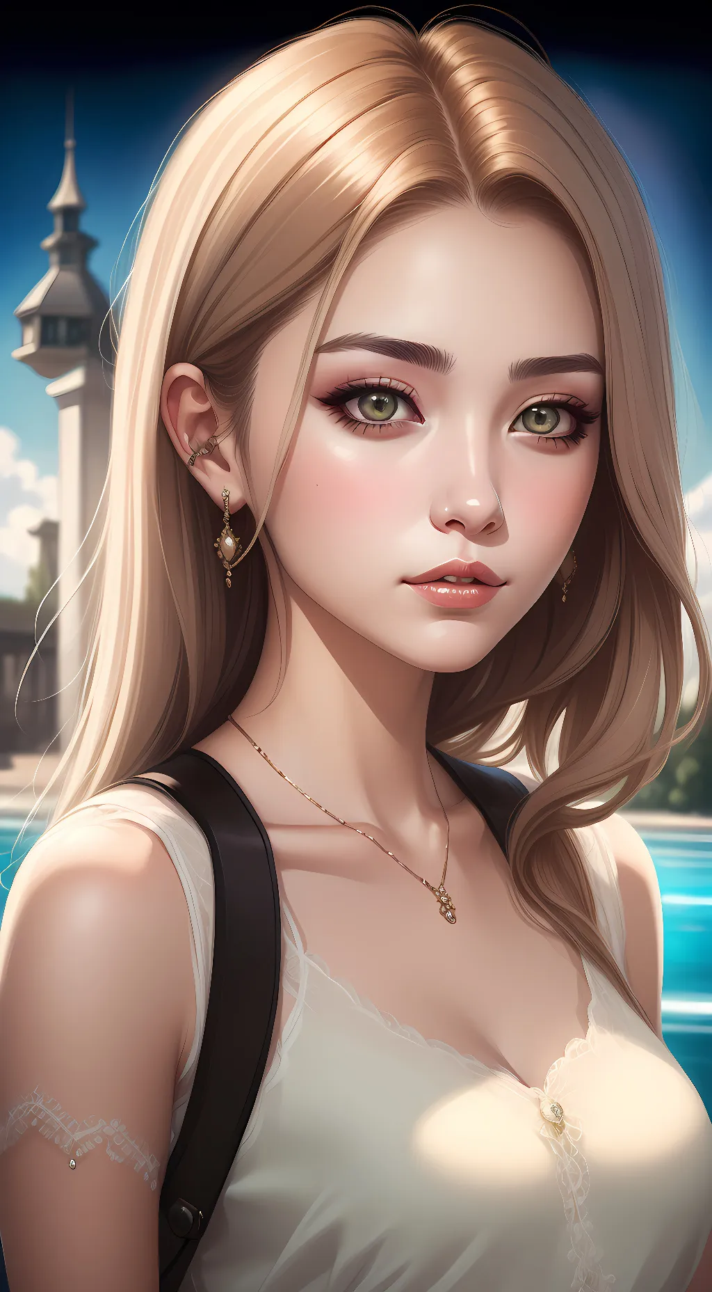 ai character: Maxine  background