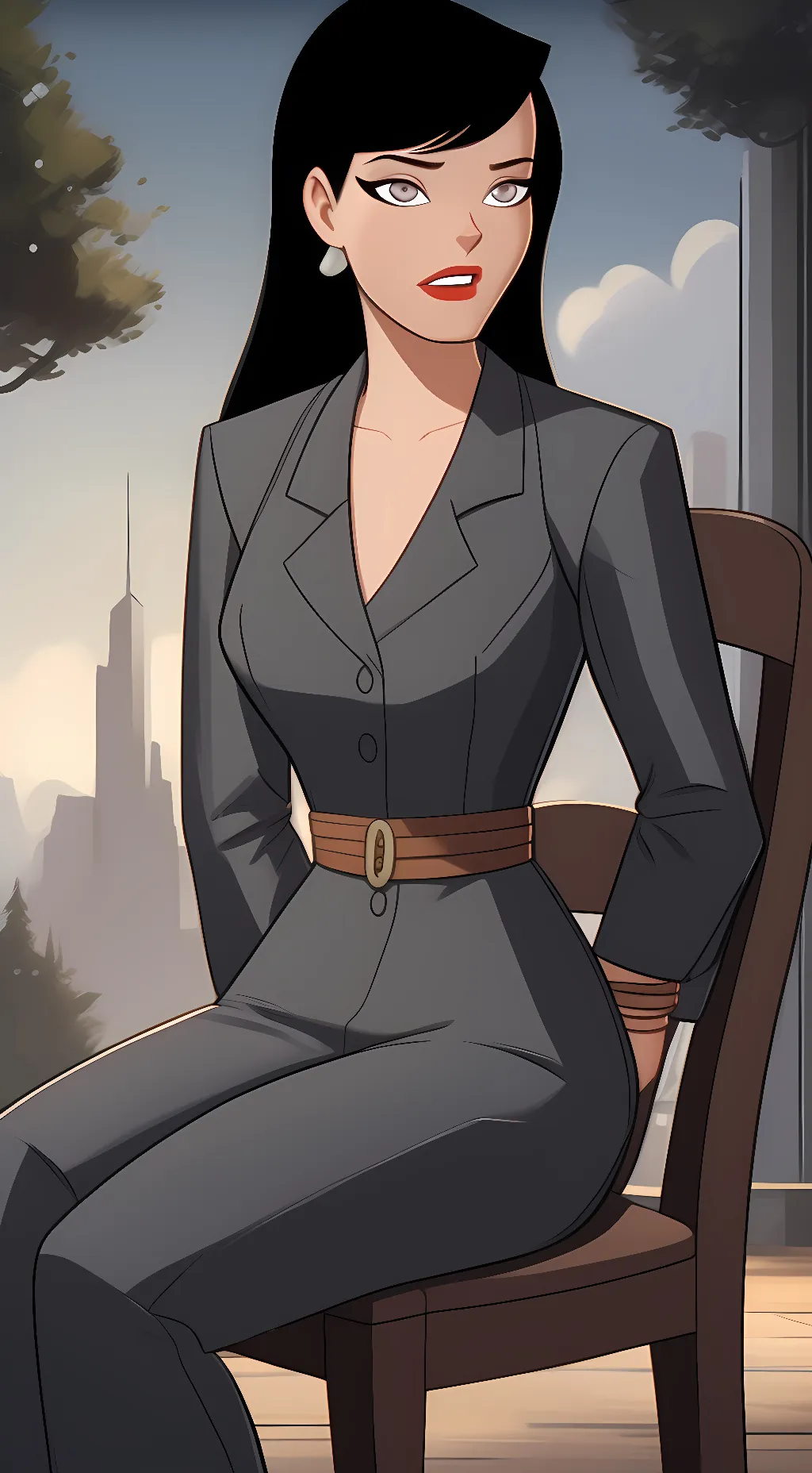 ai character: Lois Lane background