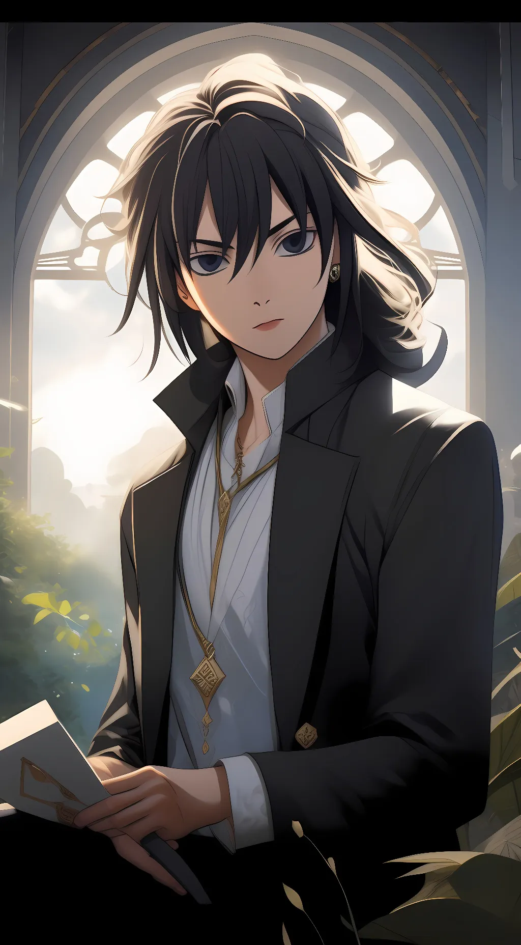 ai character: Giyu background