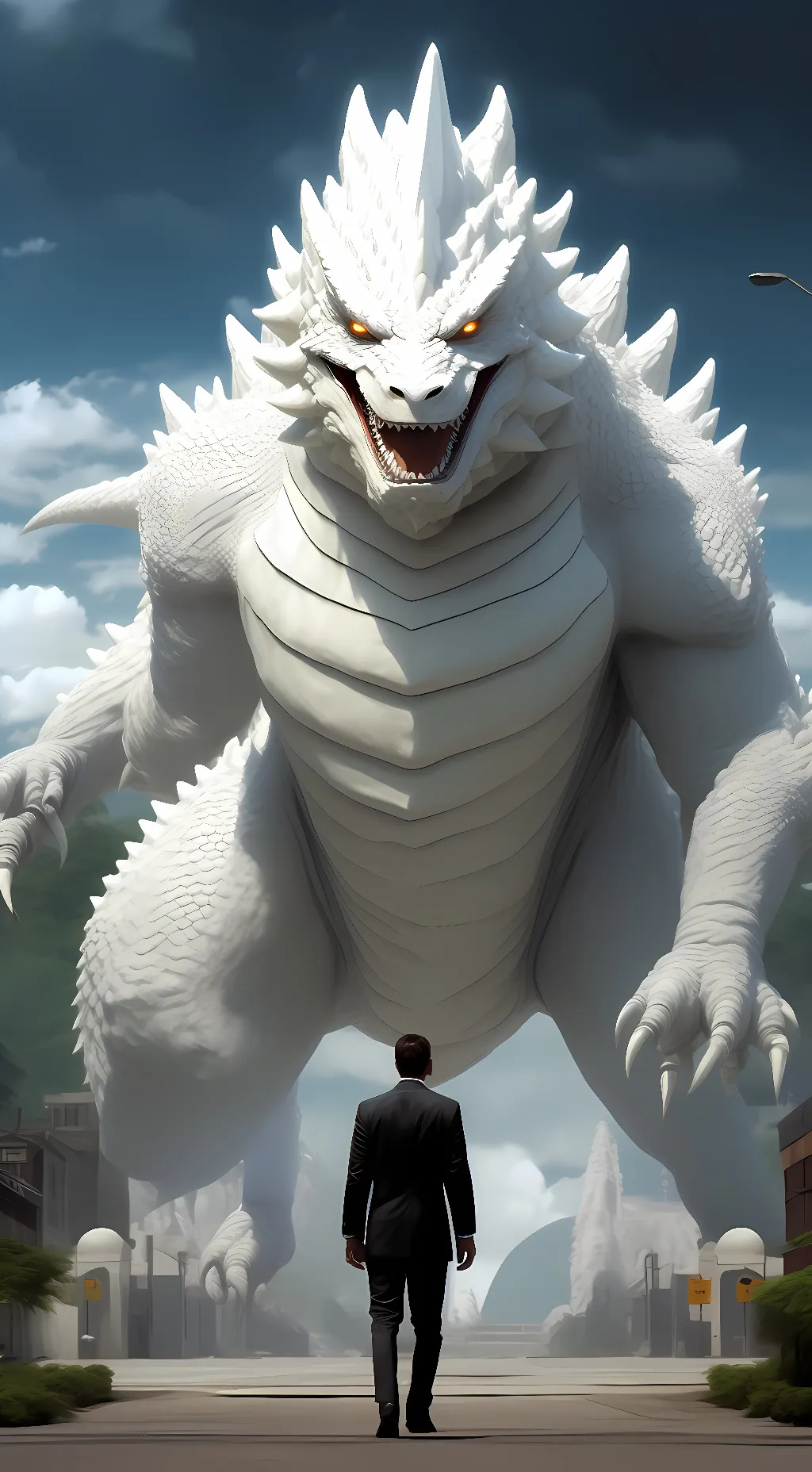 ai character: Cloverfield background