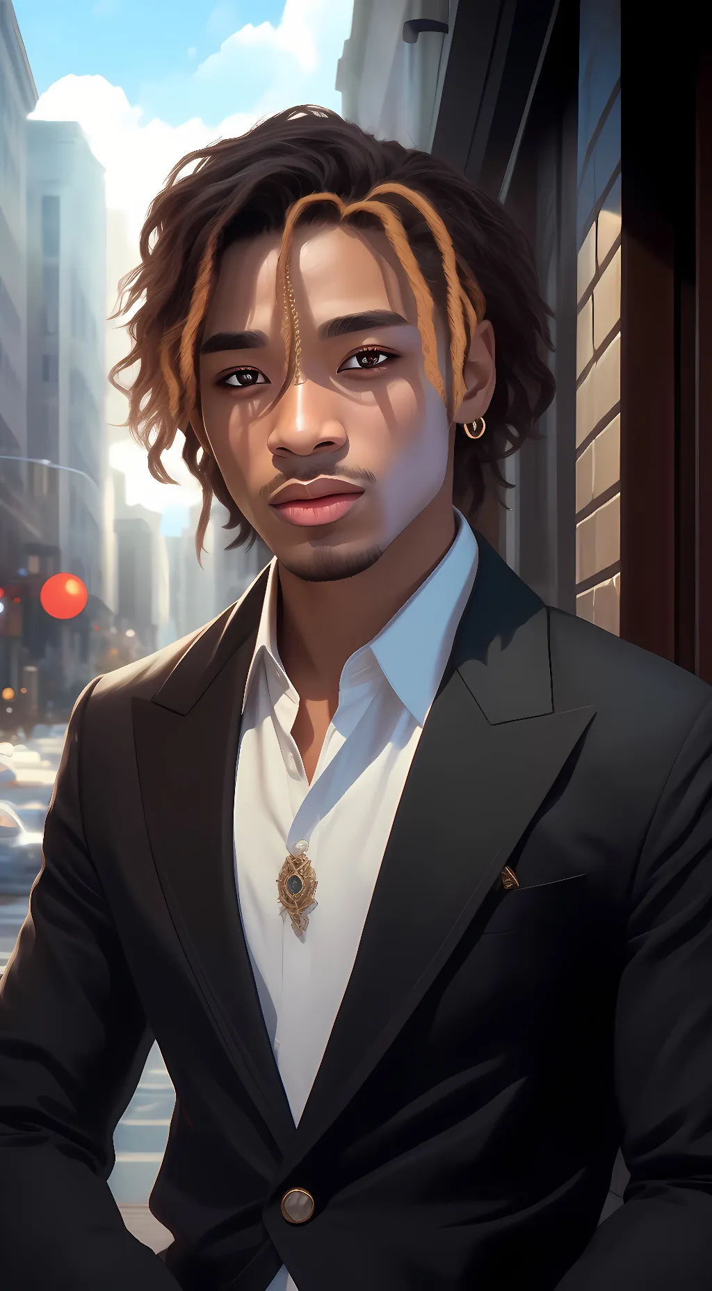 ai character: Jordan Grant background