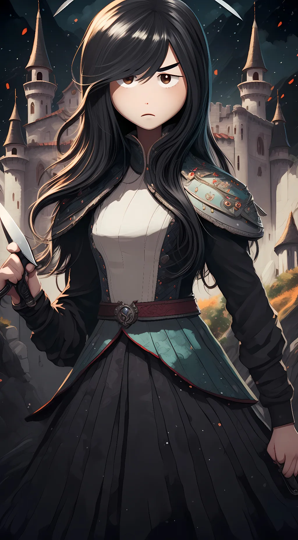 ai character: Lucia  background