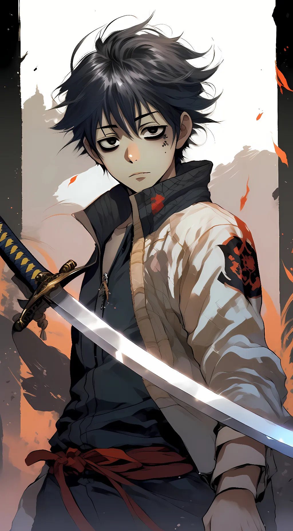 ai character: Yuta Okkotsu background