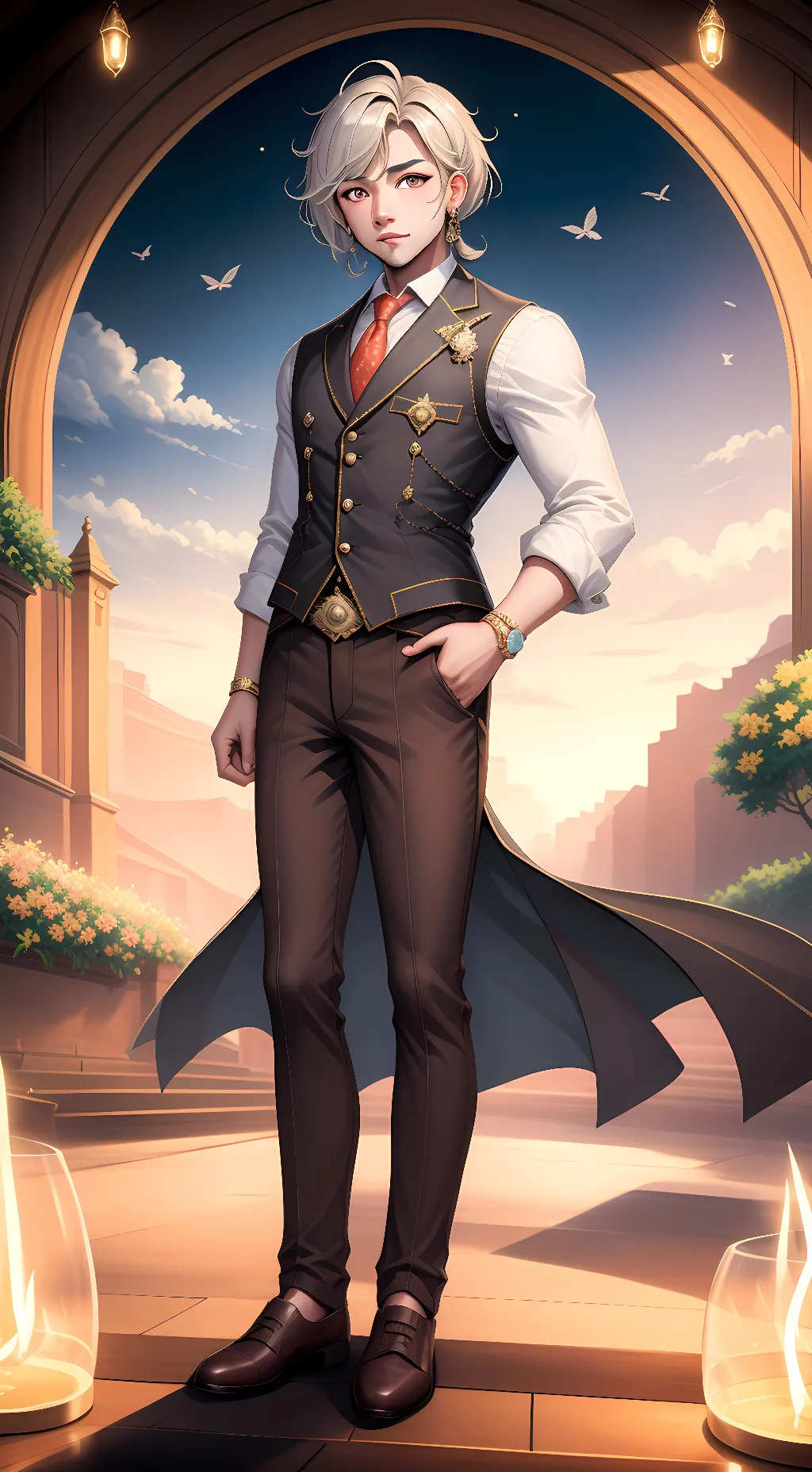 ai character: alex background