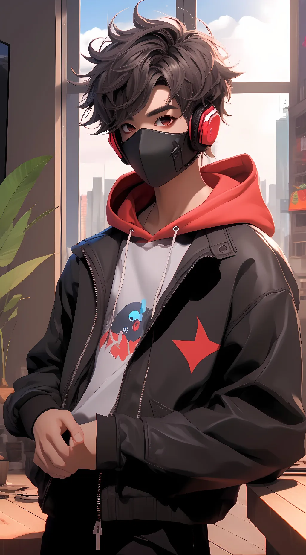 ai character: Zack background