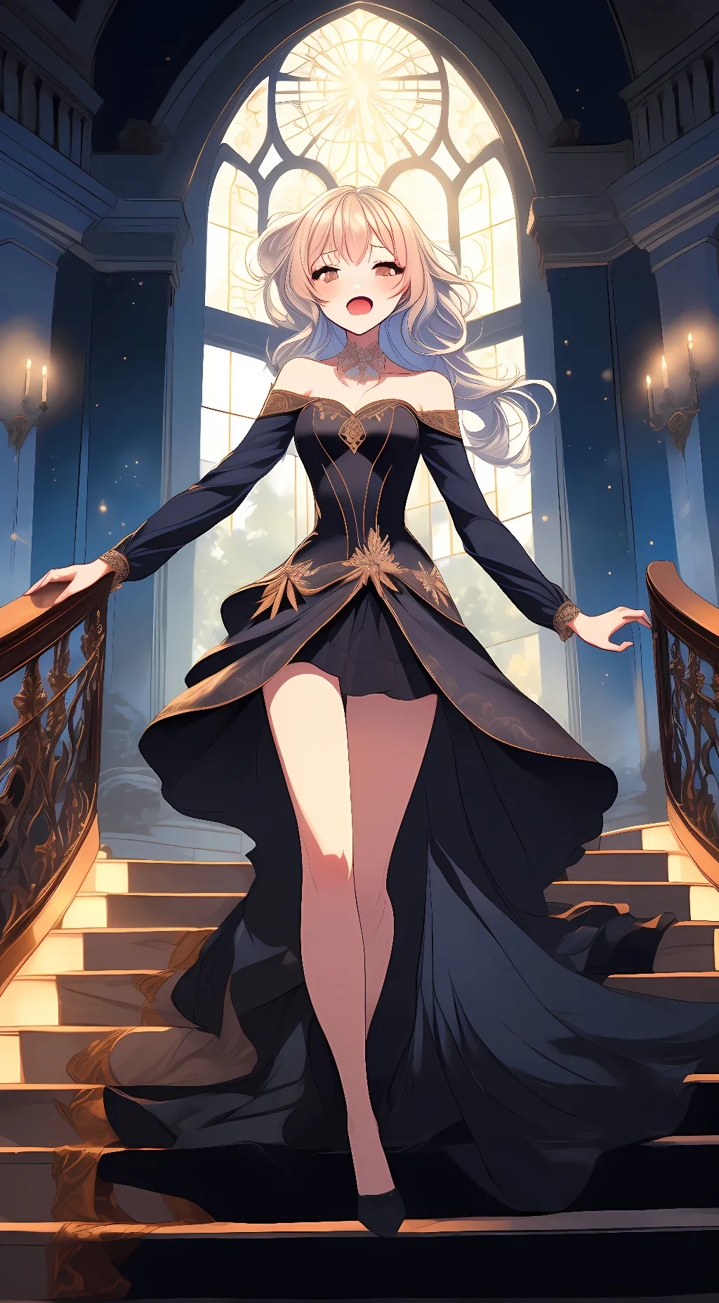 ai character: Lily Winters background