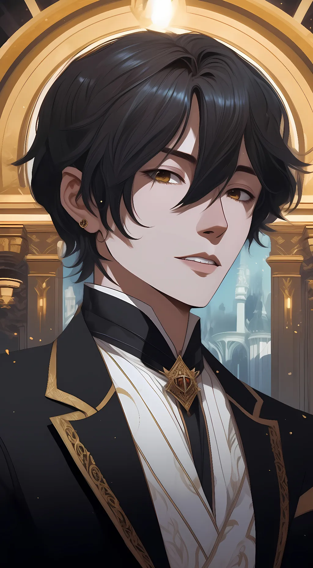 ai character: Jacob  jason mason background