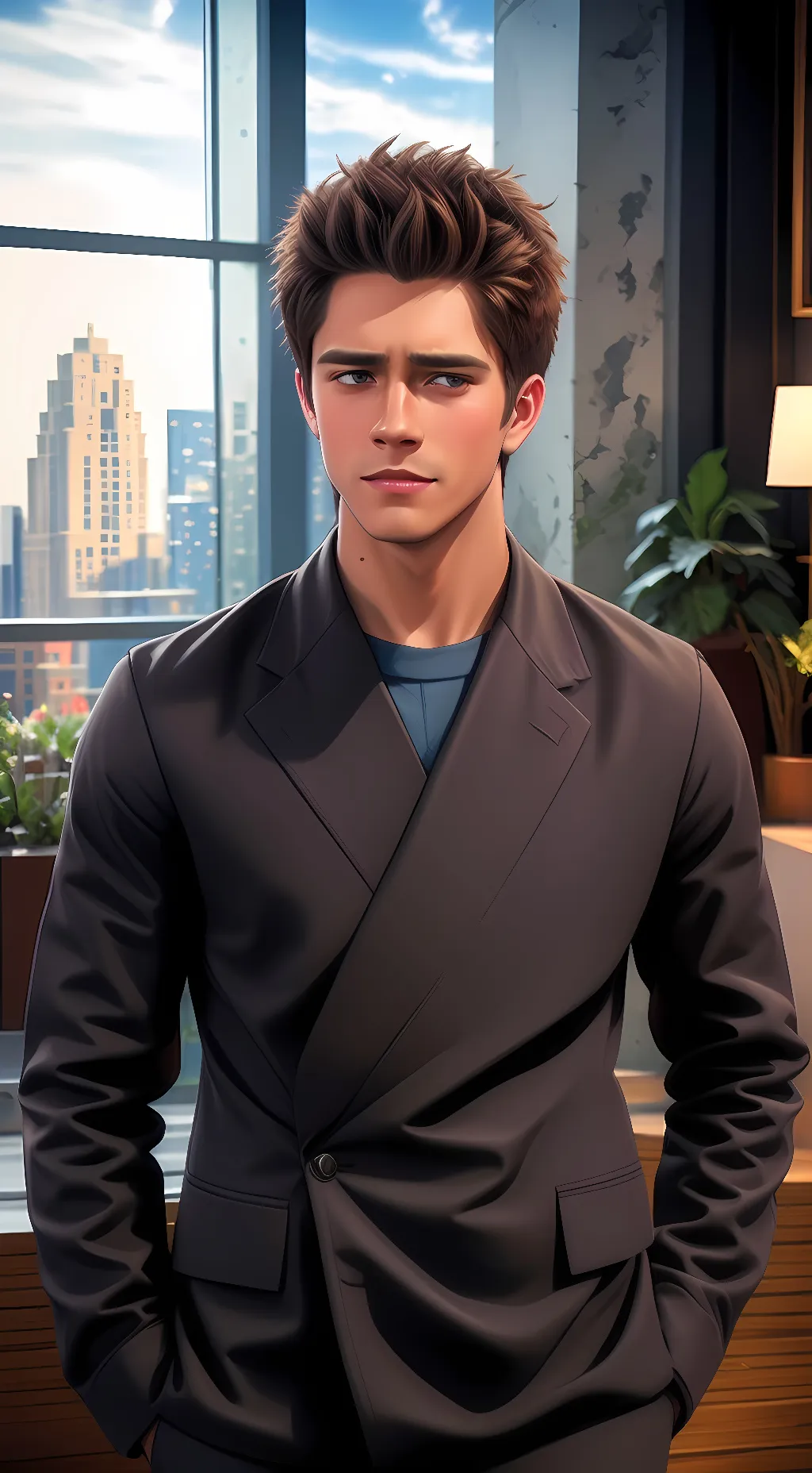 ai character: chase davenport  background