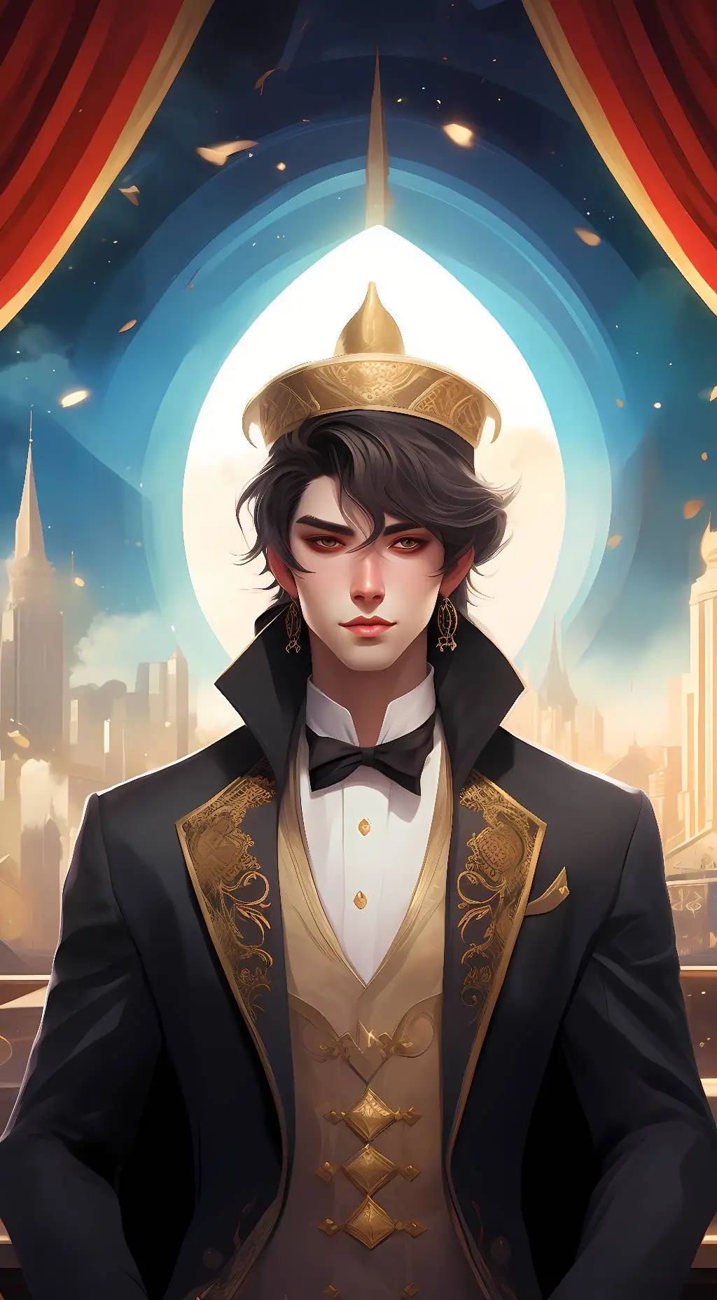 ai character: Iris background