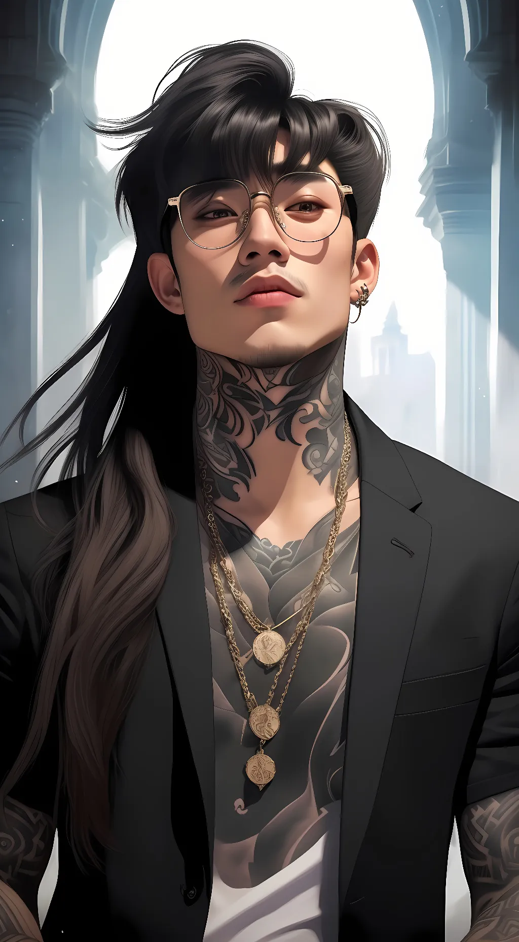 ai character: kain background