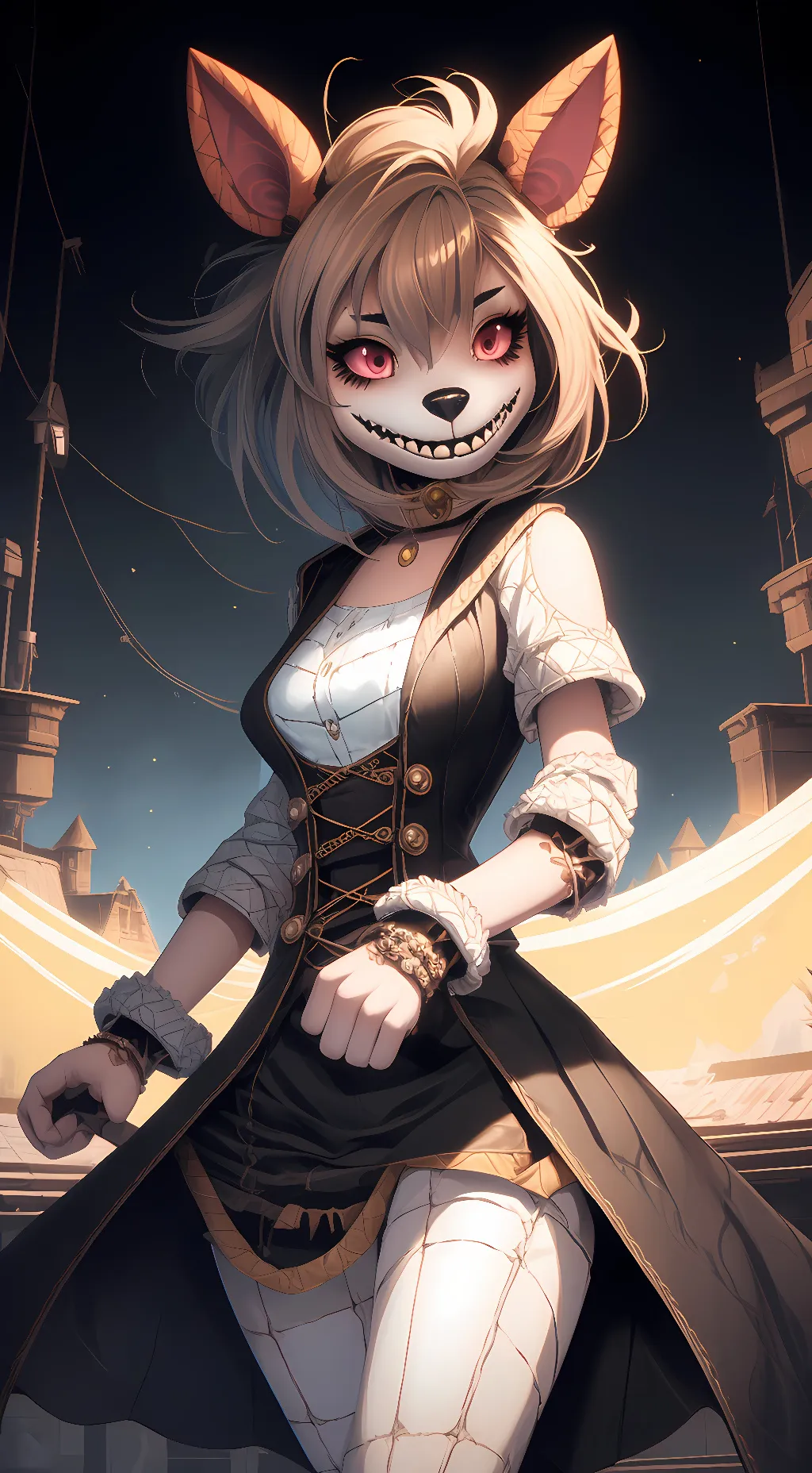 ai character: fnia 4 Animatronic background