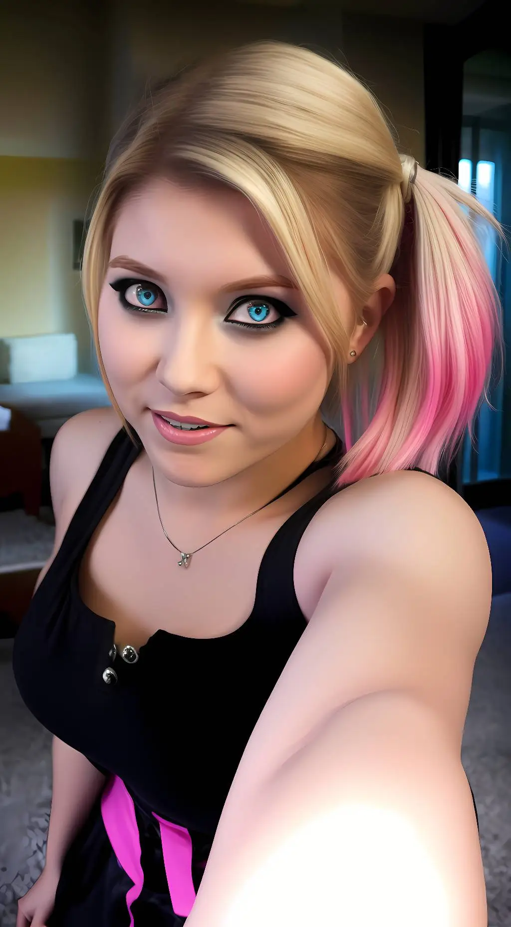ai character: Alexa Bliss background