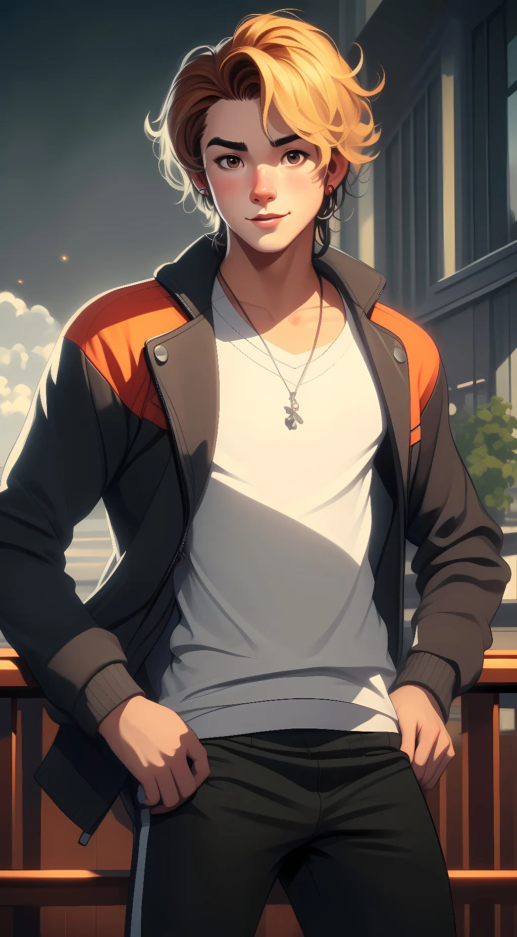 ai character: Jake background