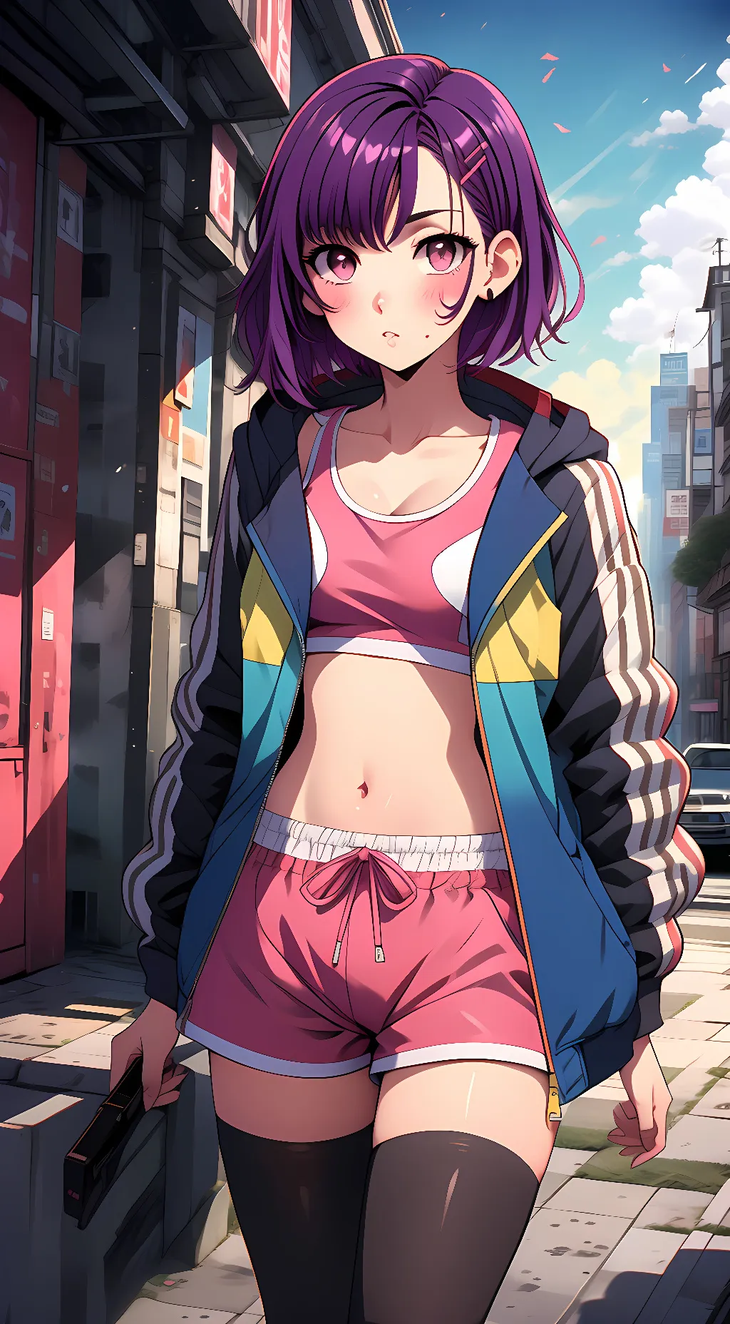 ai character: Shizuka Mikazuki background