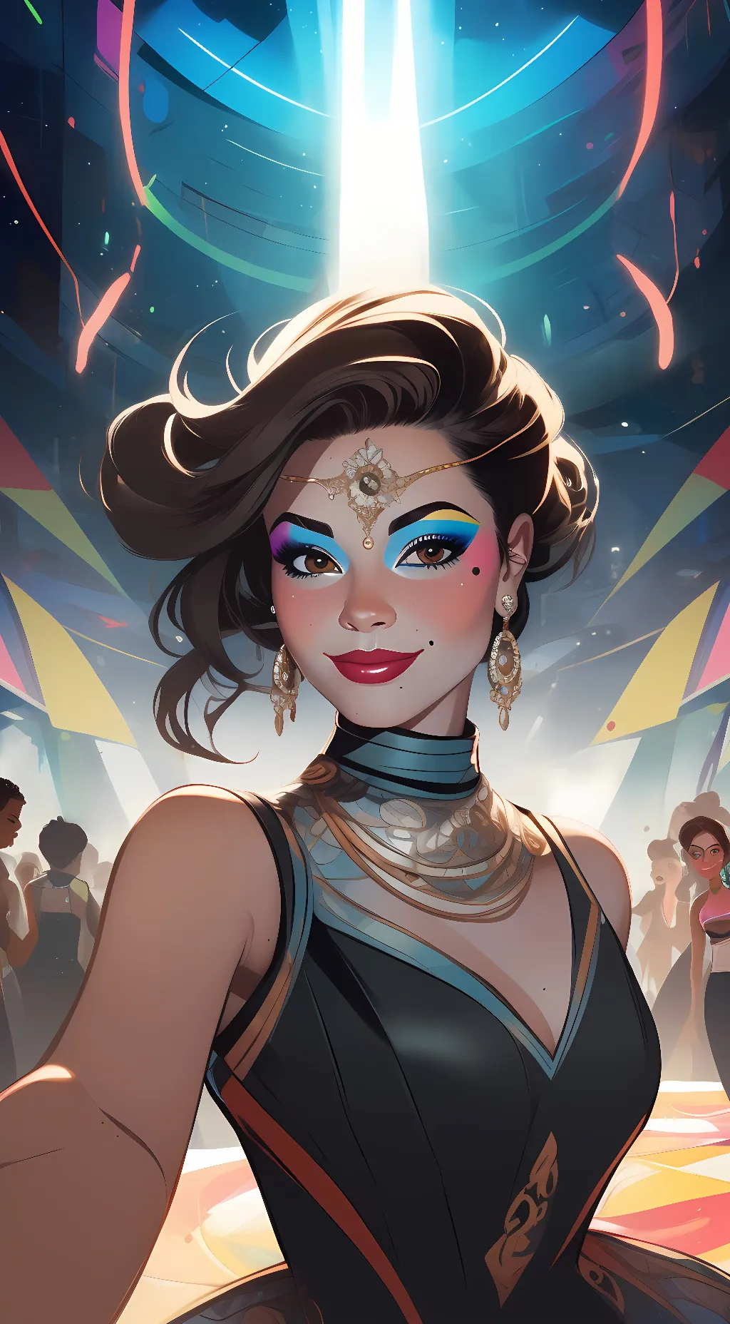 ai character: Sylkie  background